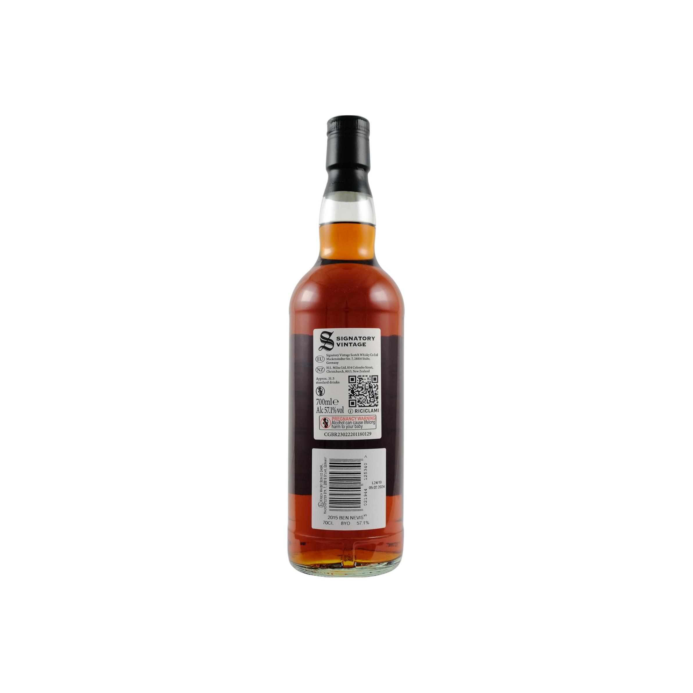 Ben Nevis 2015 8 Years Single Malt Whisky 2