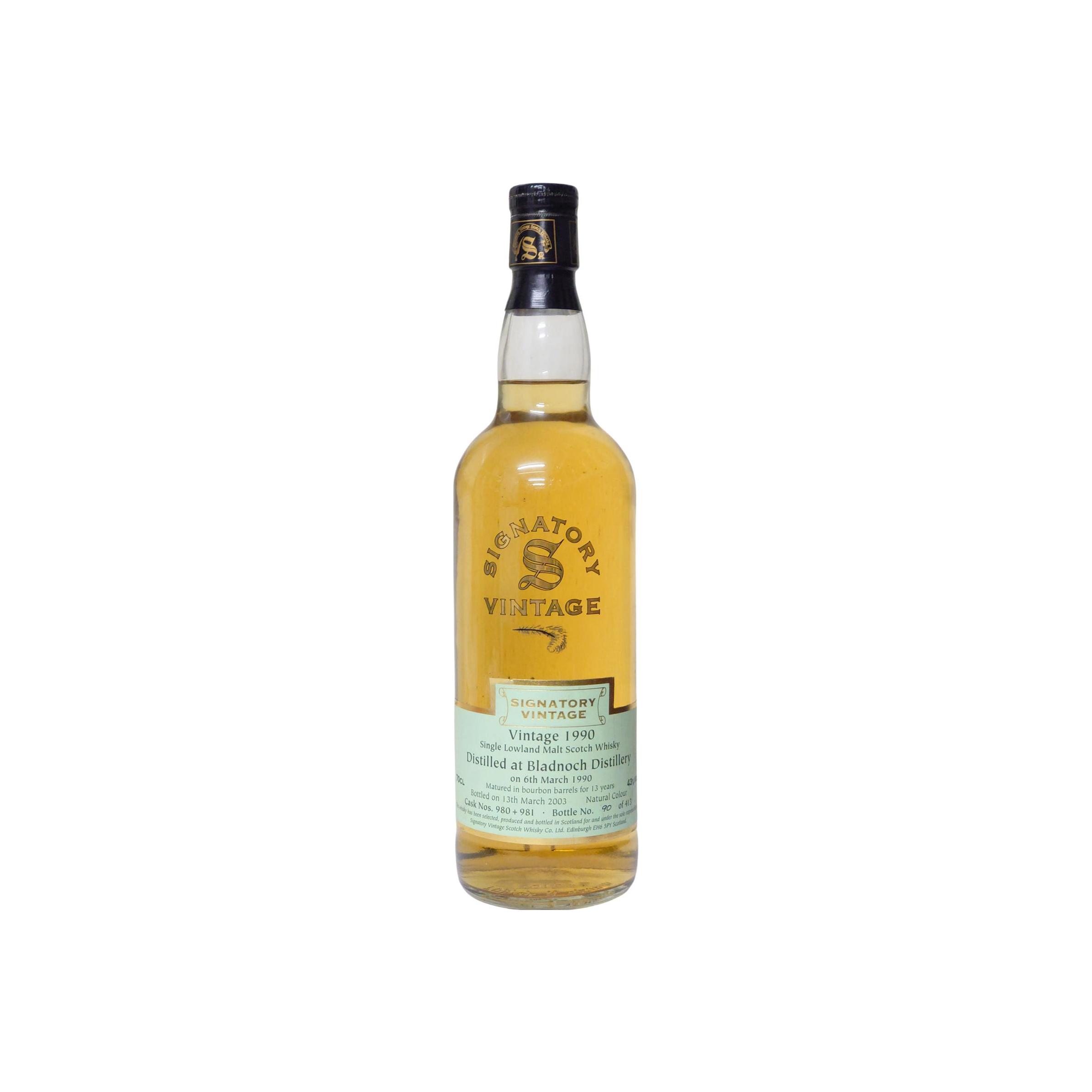 Bladnoch 1990 13 Years Single Malt Whisky