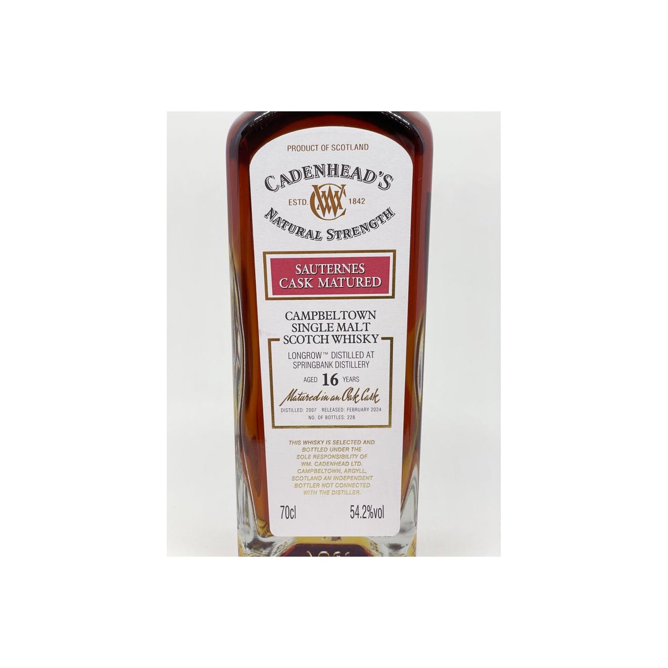 Springbank Authentic Collection 2007 16 Years Single Malt Whisky 2