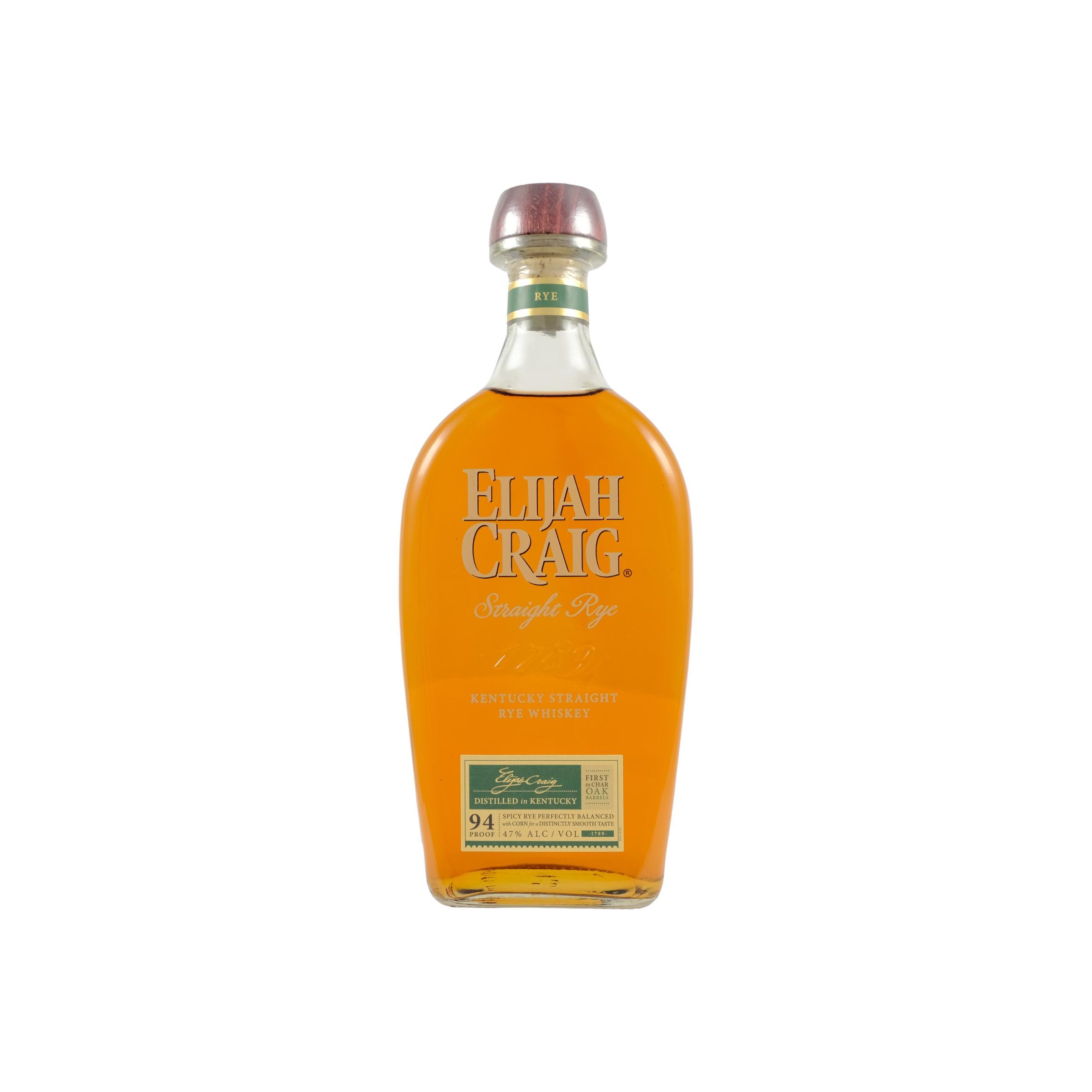 Elijah Craig Rye Whisky