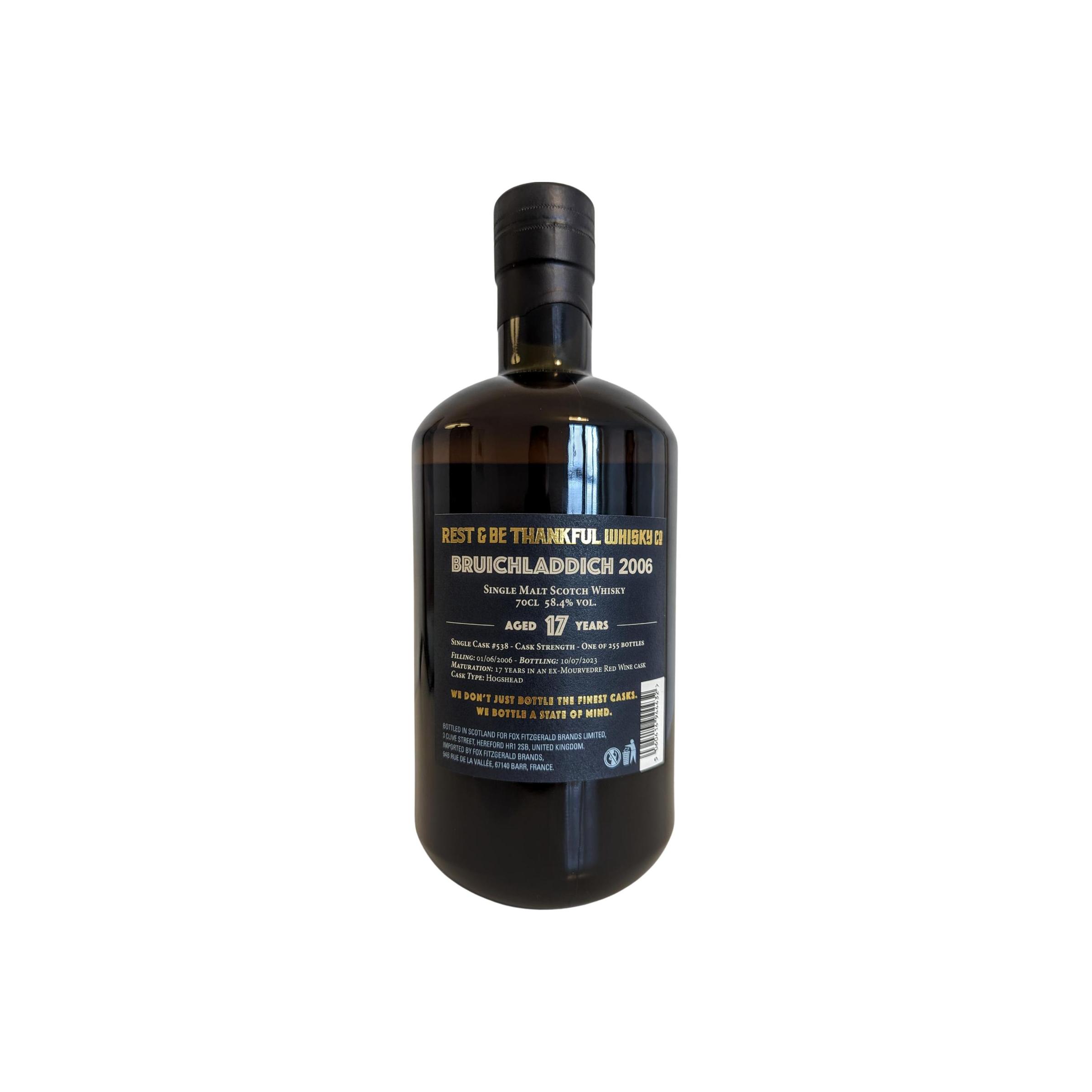 Bruichladdich 2006 17 Years Single Malt Whisky 2