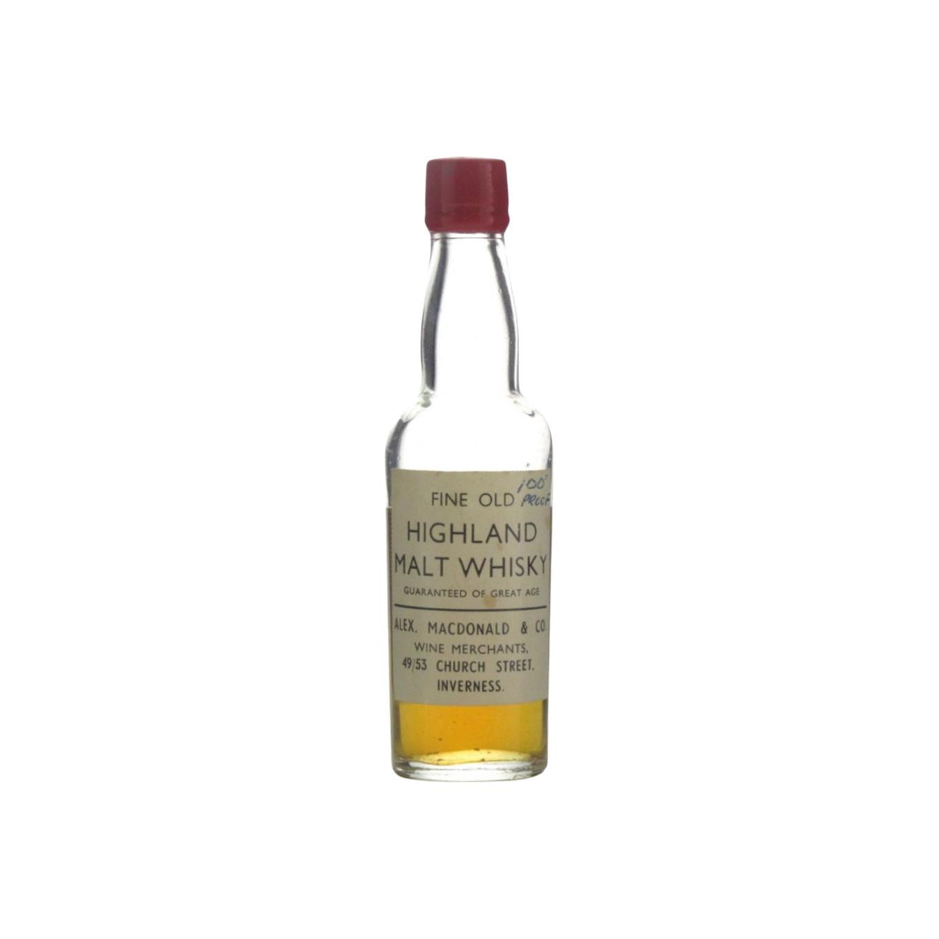 Highland Malt Whisky Fine Old AM&C 2