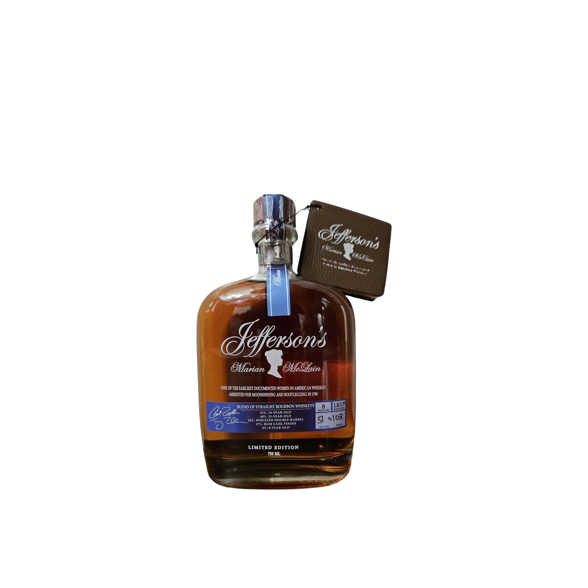 Jefferson's Bourbon Whisky