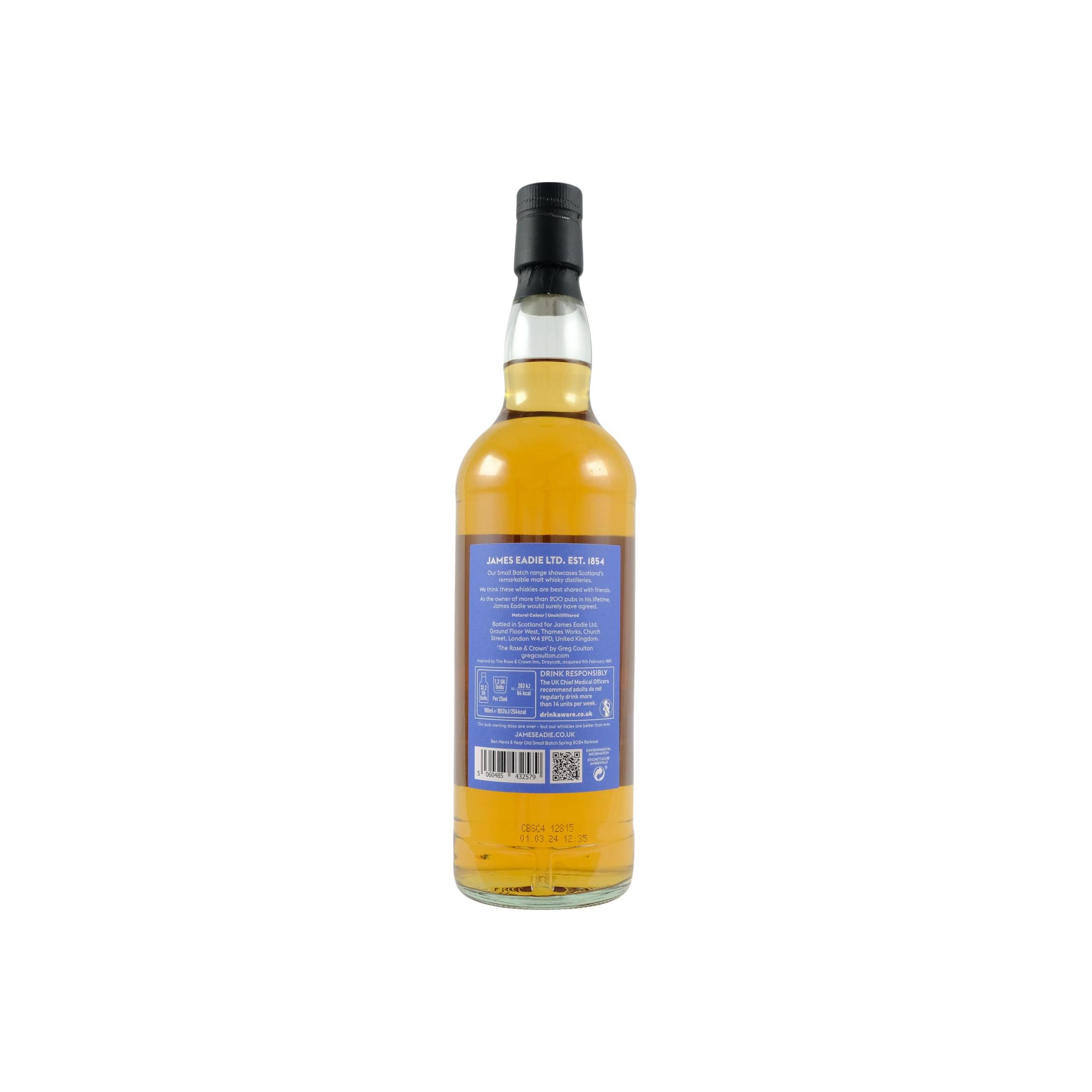 Ben Nevis Small Batch 2015 8 Years Single Malt Whisky 2