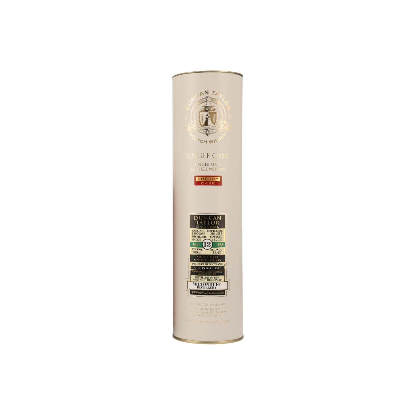 Miltonduff Single Cask 2011 12 Years Single Malt Whisky 4