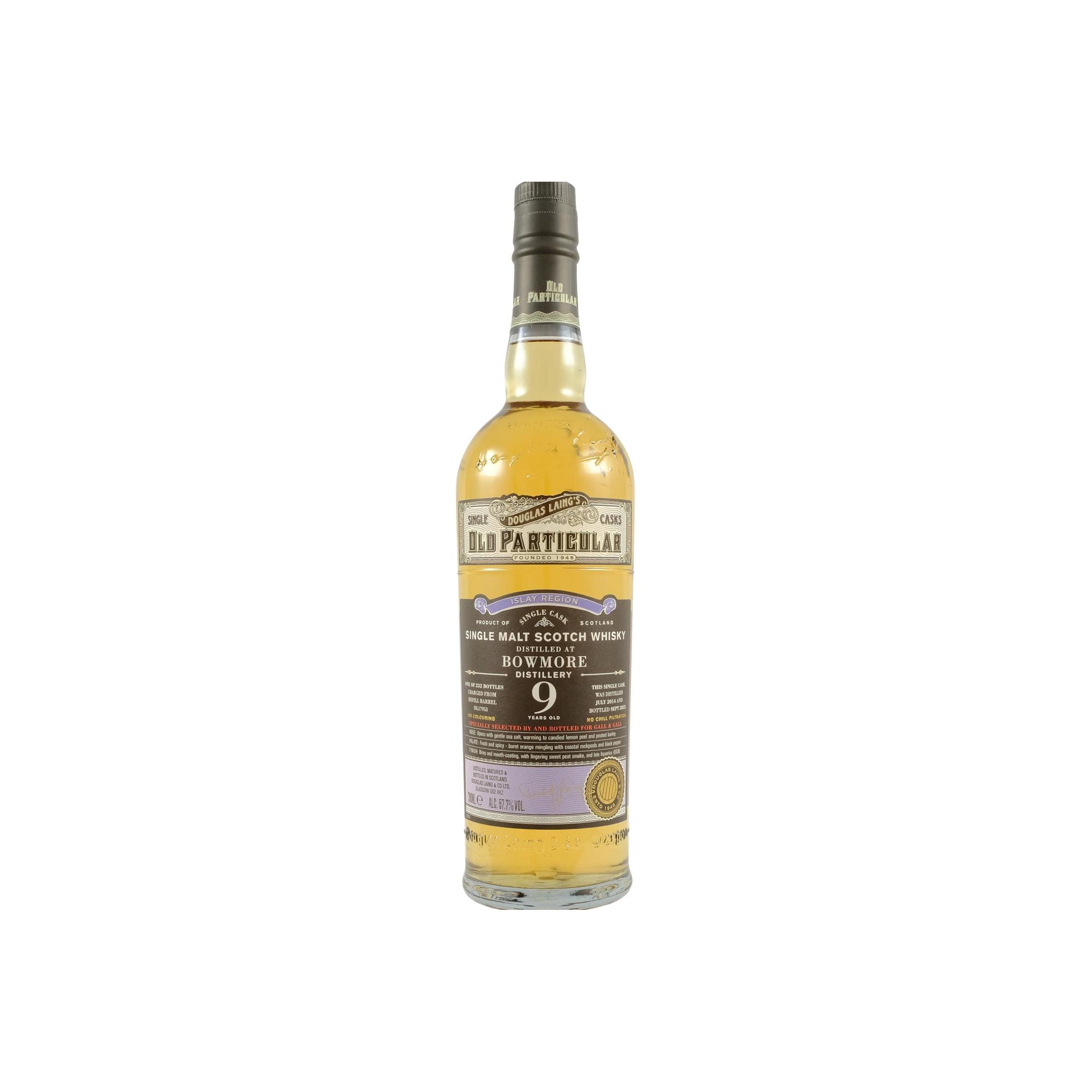 Bowmore Old Particular 2014 9 Years Single Malt Whisky