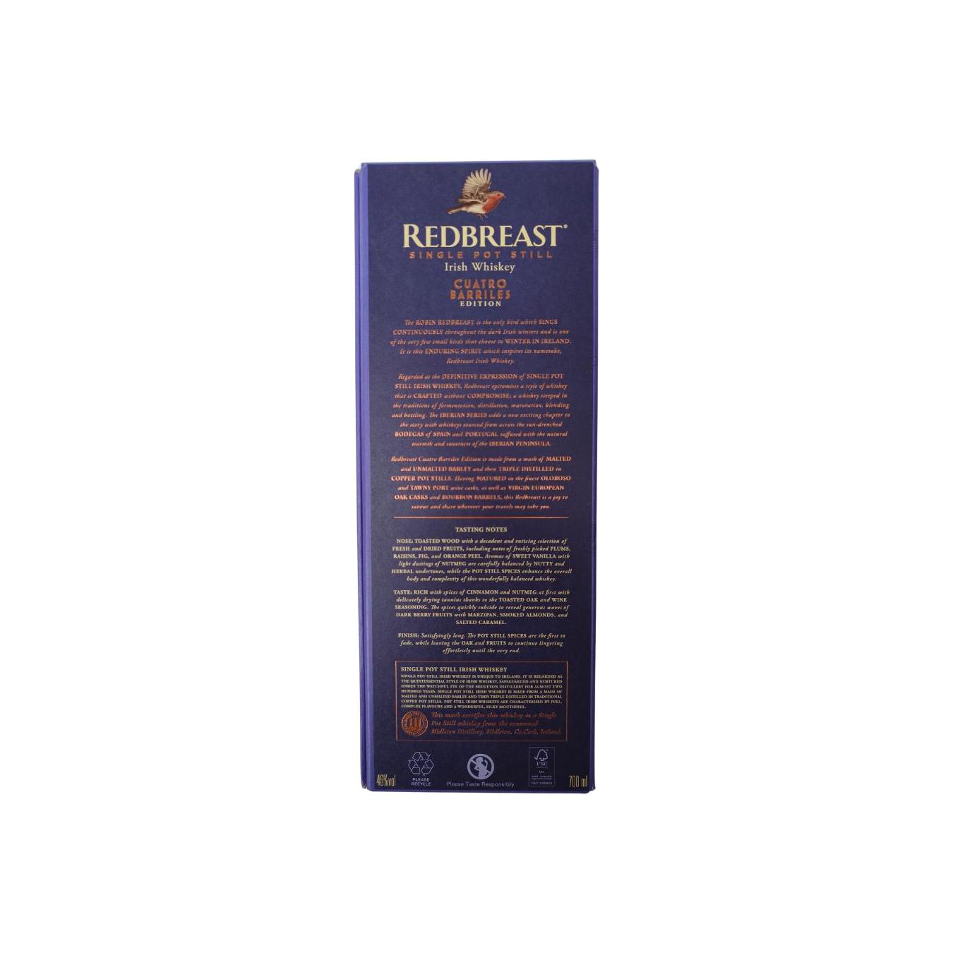 Redbreast Single Pot Still Whisky 4