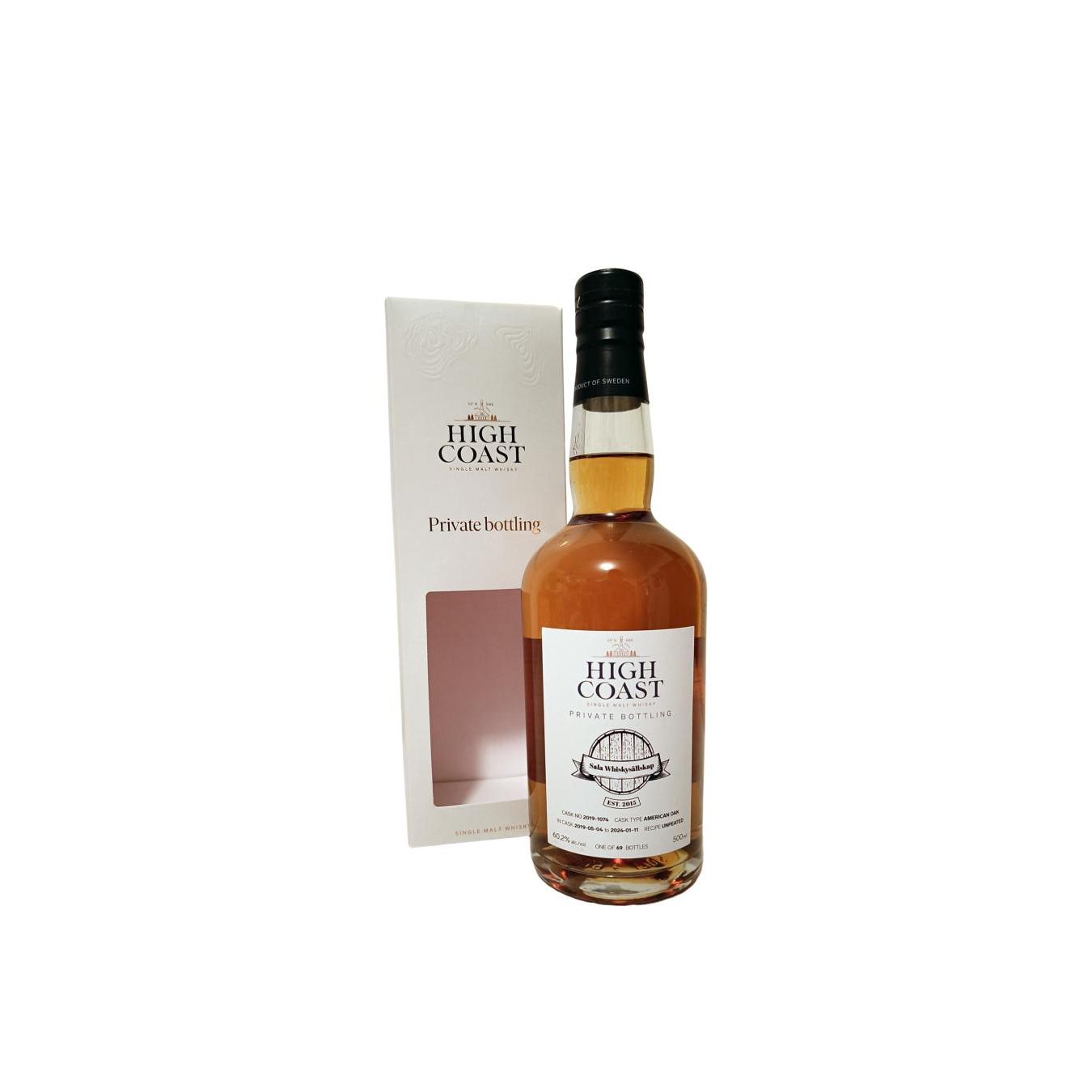 High Coast Private Bottling 2019 4 Years Single Malt Whisky 2