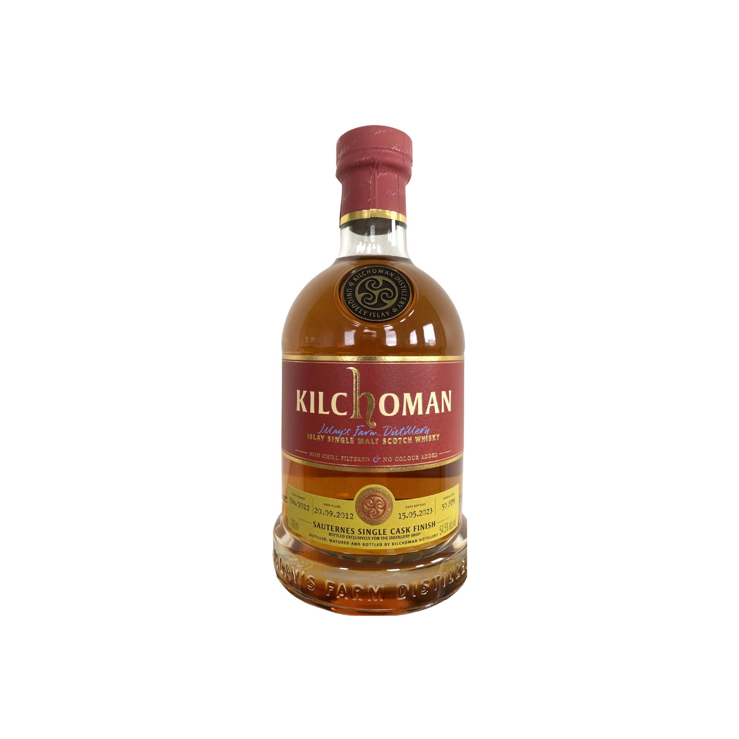 Kilchoman 2012 10 Years Single Malt Whisky