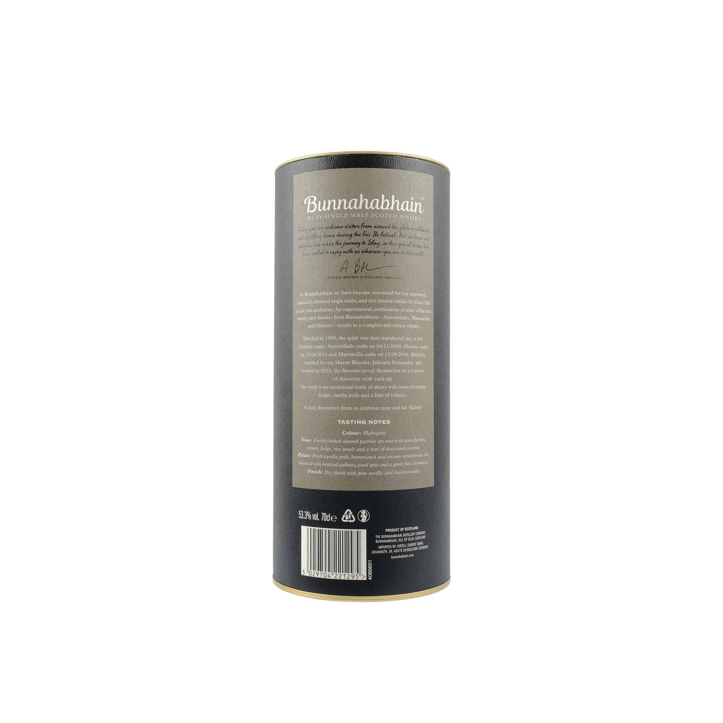 Bunnahabhain 1999 23 Years Single Malt Whisky 4