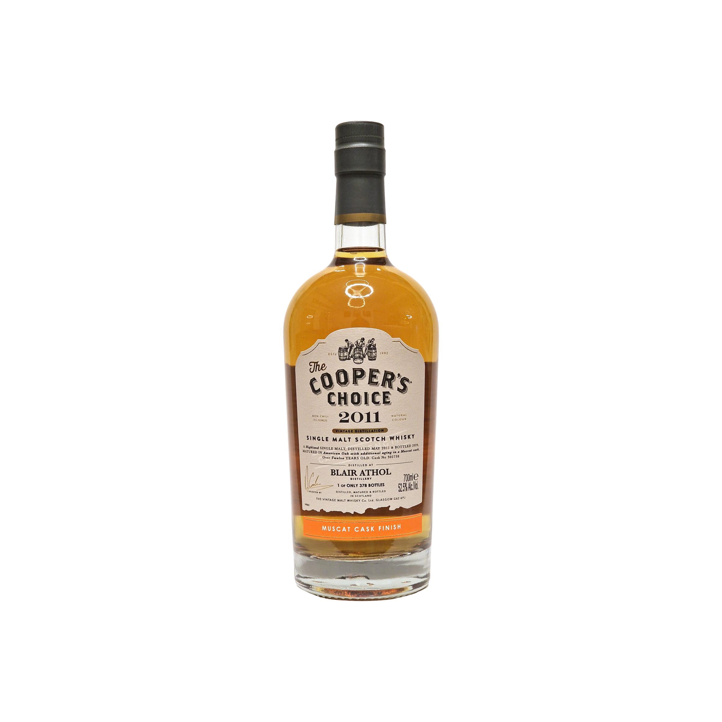 Blair Athol The Cooper's Choice 2011 12 Years Single Malt Whisky