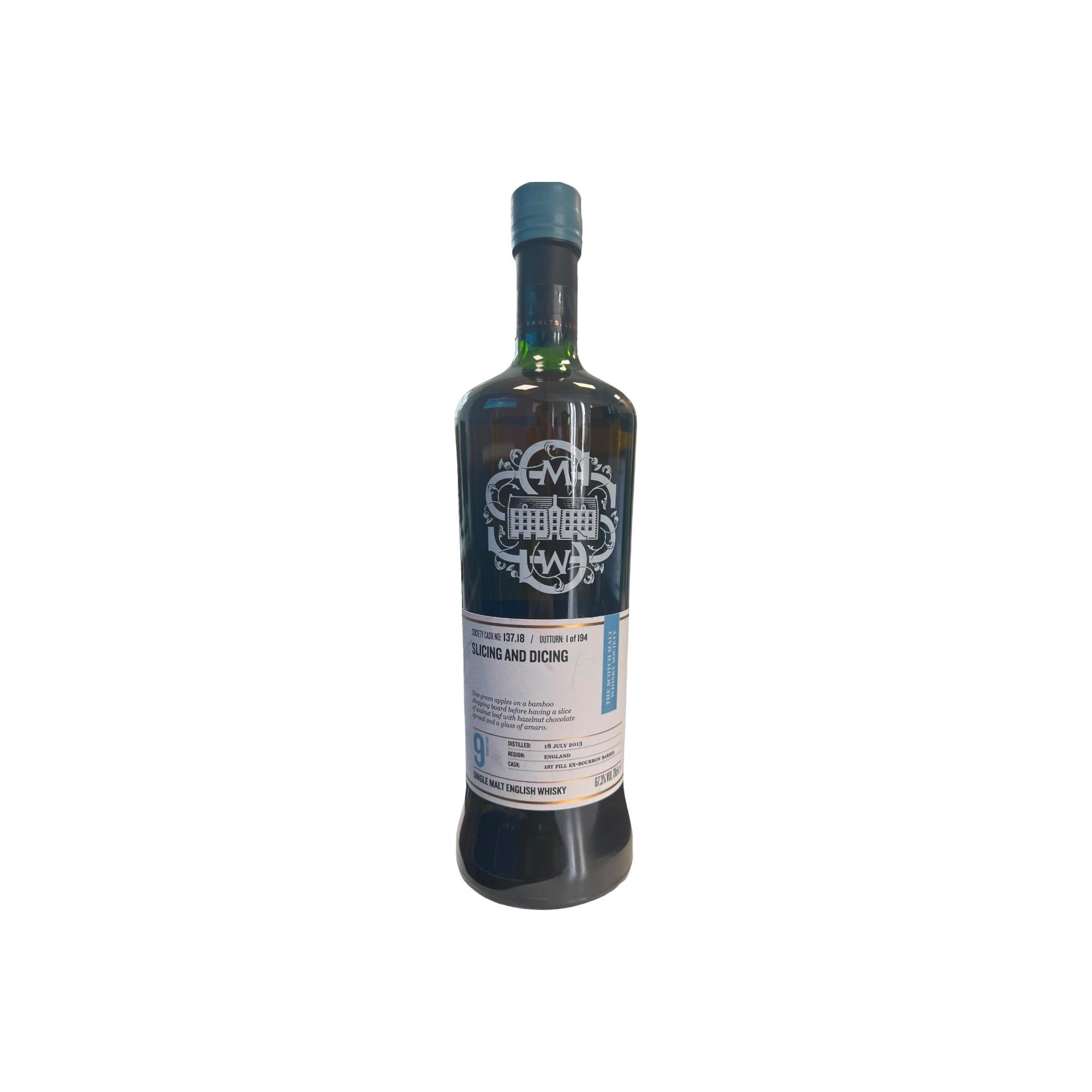 The English Whisky 2013 SMWS 137.18