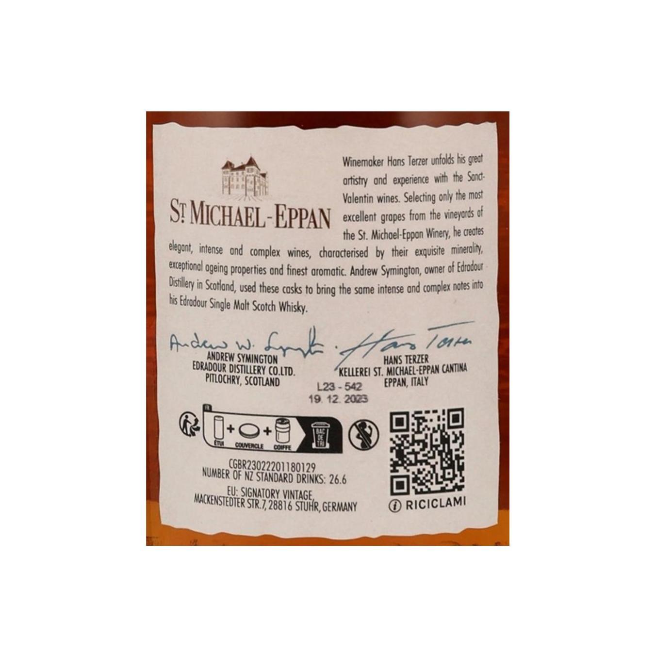 Edradour 2012 11 Years Single Malt Whisky 4
