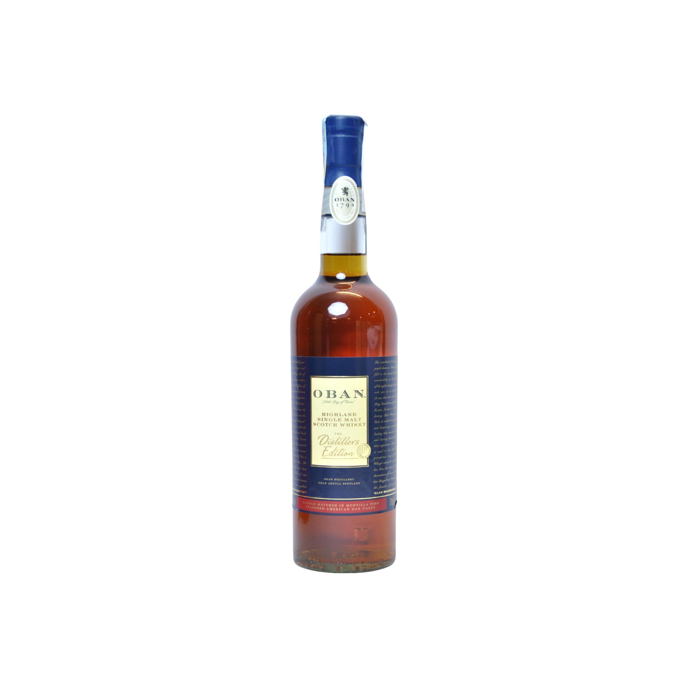 Oban Single Malt Whisky