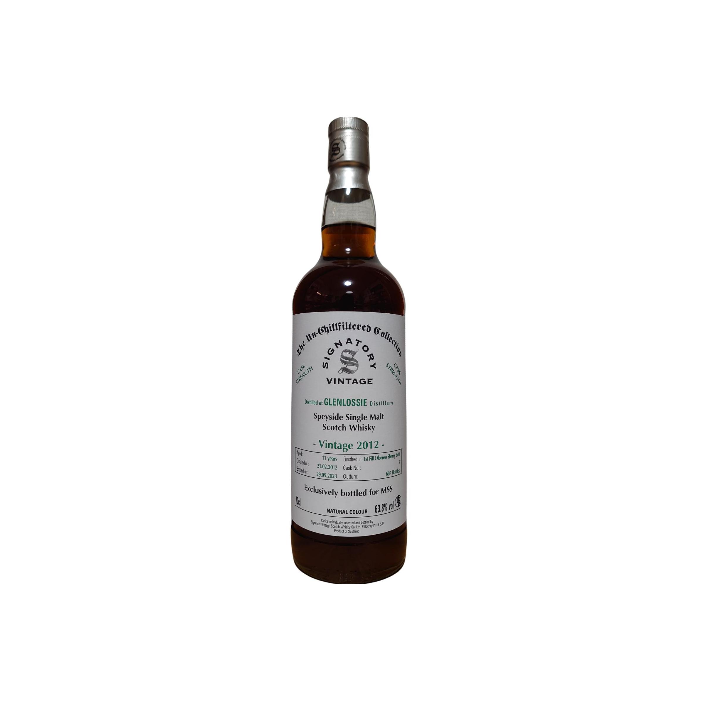 Glenlossie 2012 11 Years Single Malt Whisky