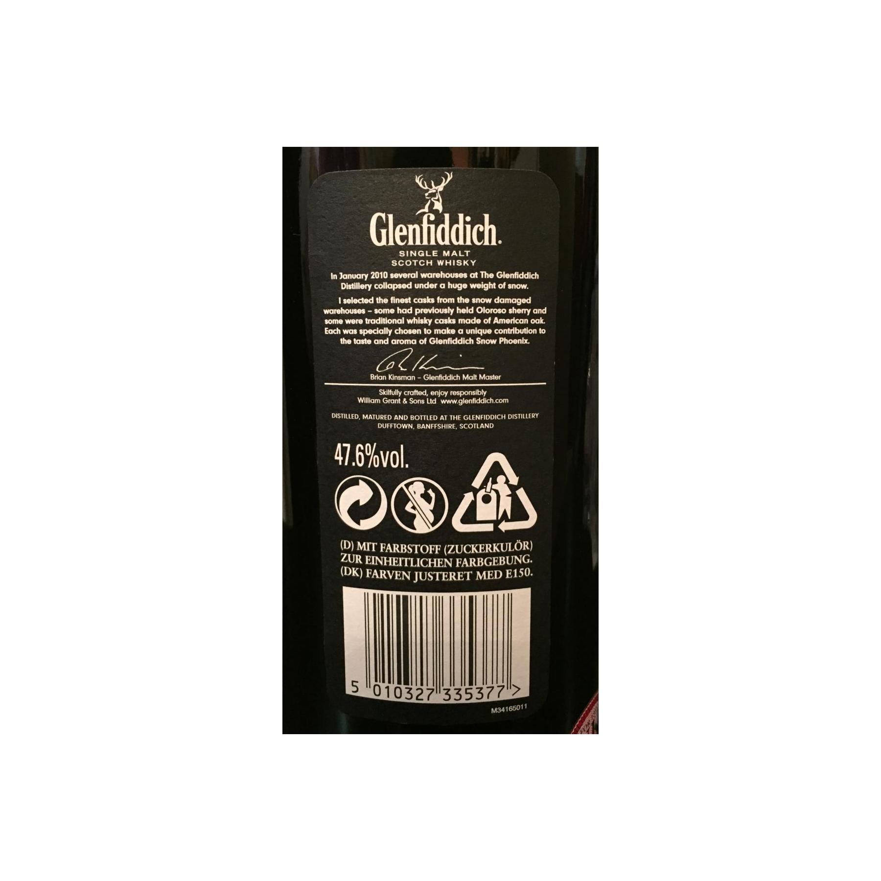 Glenfiddich Single Malt Whisky 3