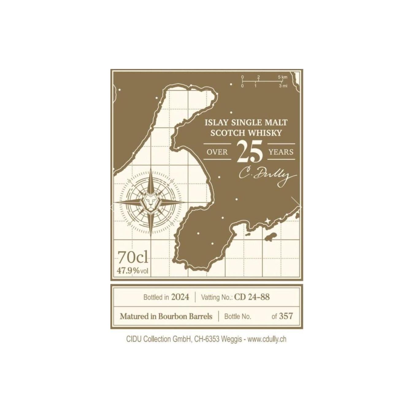 Islay Single Malt Whisky 25-year-old CDuS 3