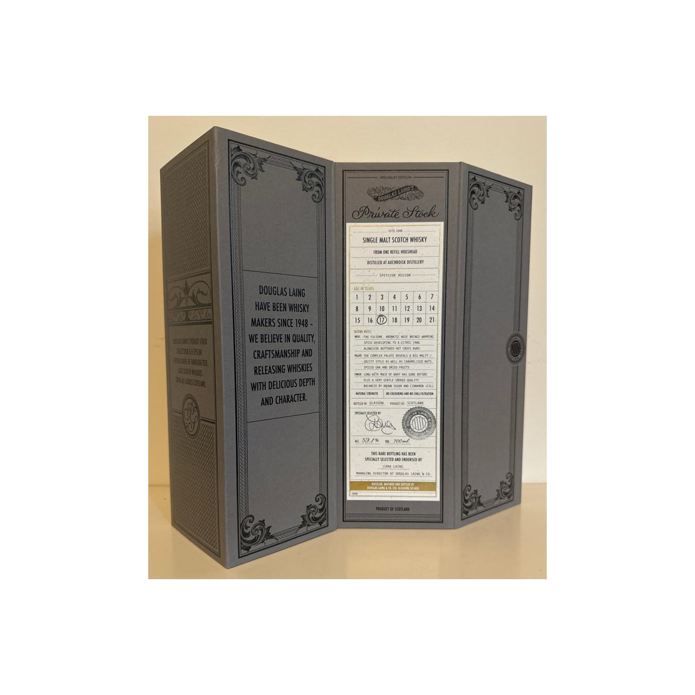 Auchroisk 17 Years Single Malt Whisky 2