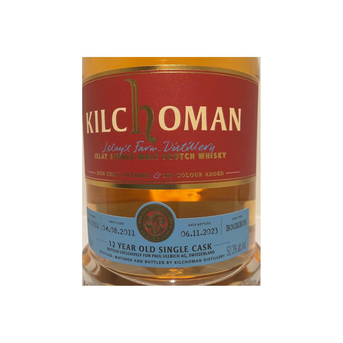 Kilchoman Single Cask 2011 12 Years Single Malt Whisky 3