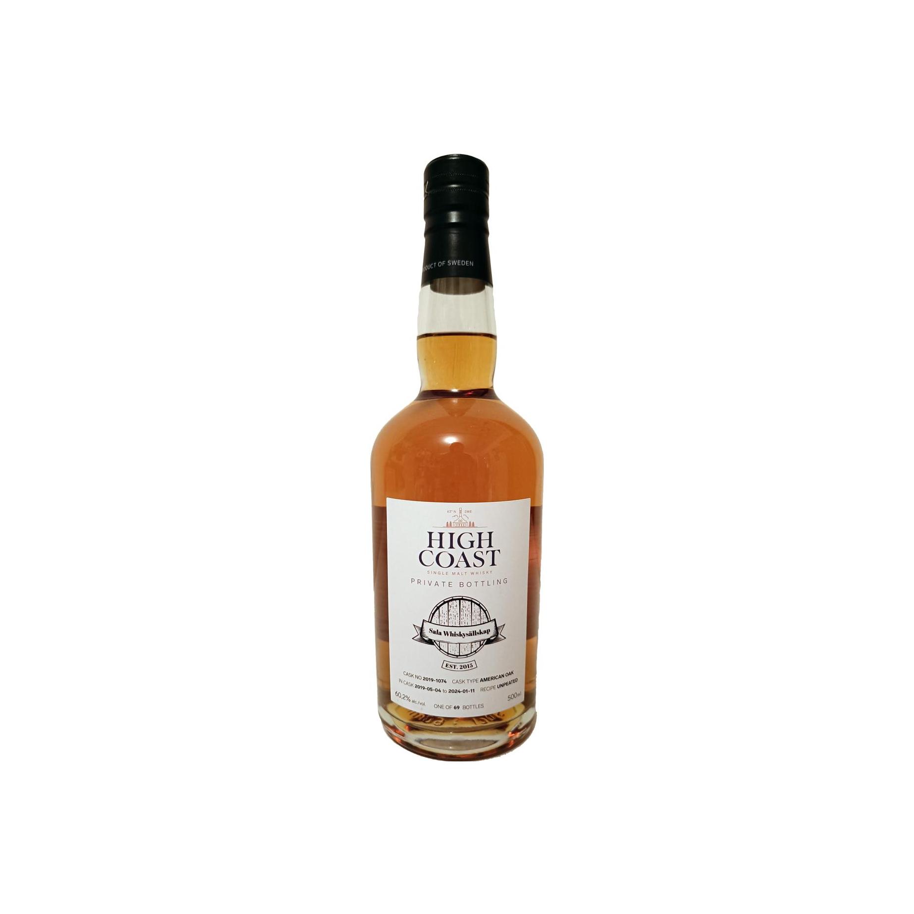 High Coast Private Bottling 2019 4 Years Single Malt Whisky