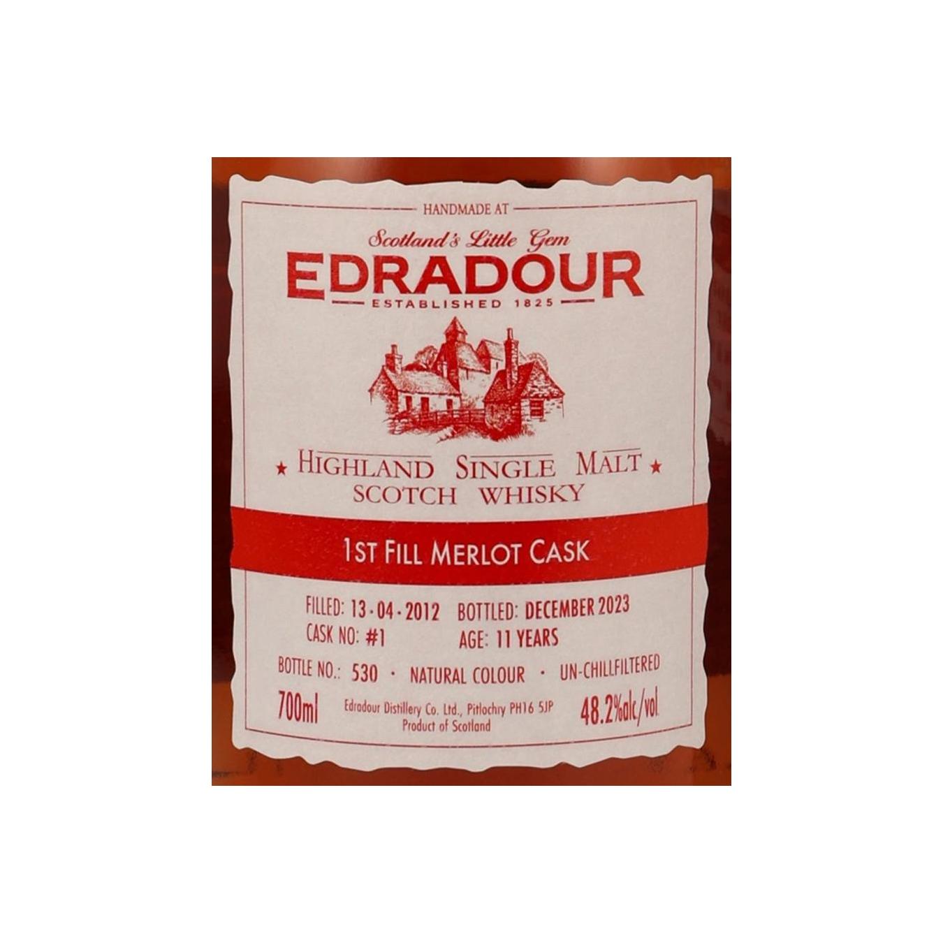 Edradour 2012 11 Years Single Malt Whisky 3