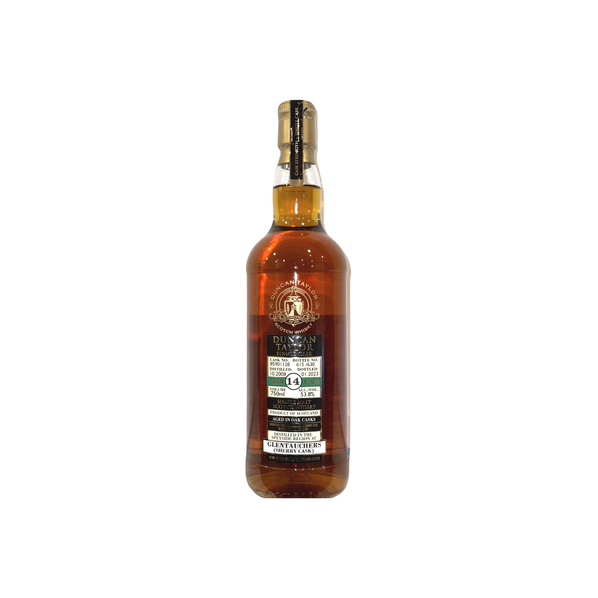 Glentauchers Single Cask 2008 14 Years Single Malt Whisky