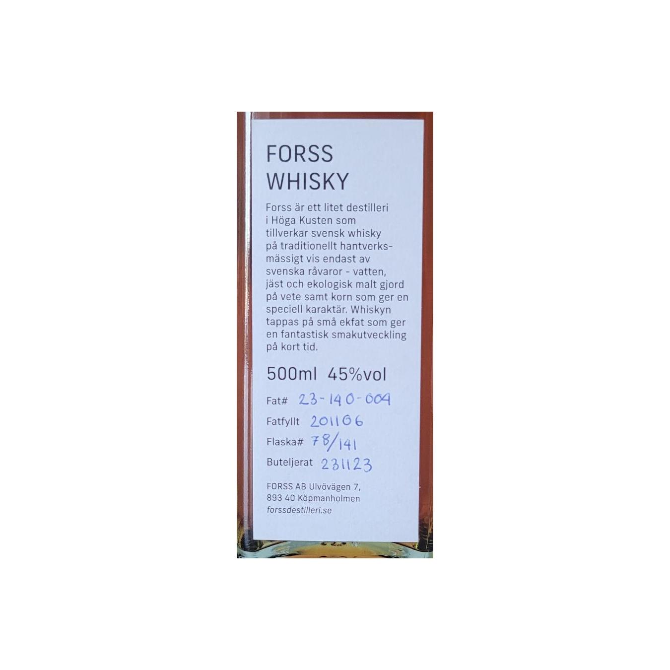Forss Whisky #1 2