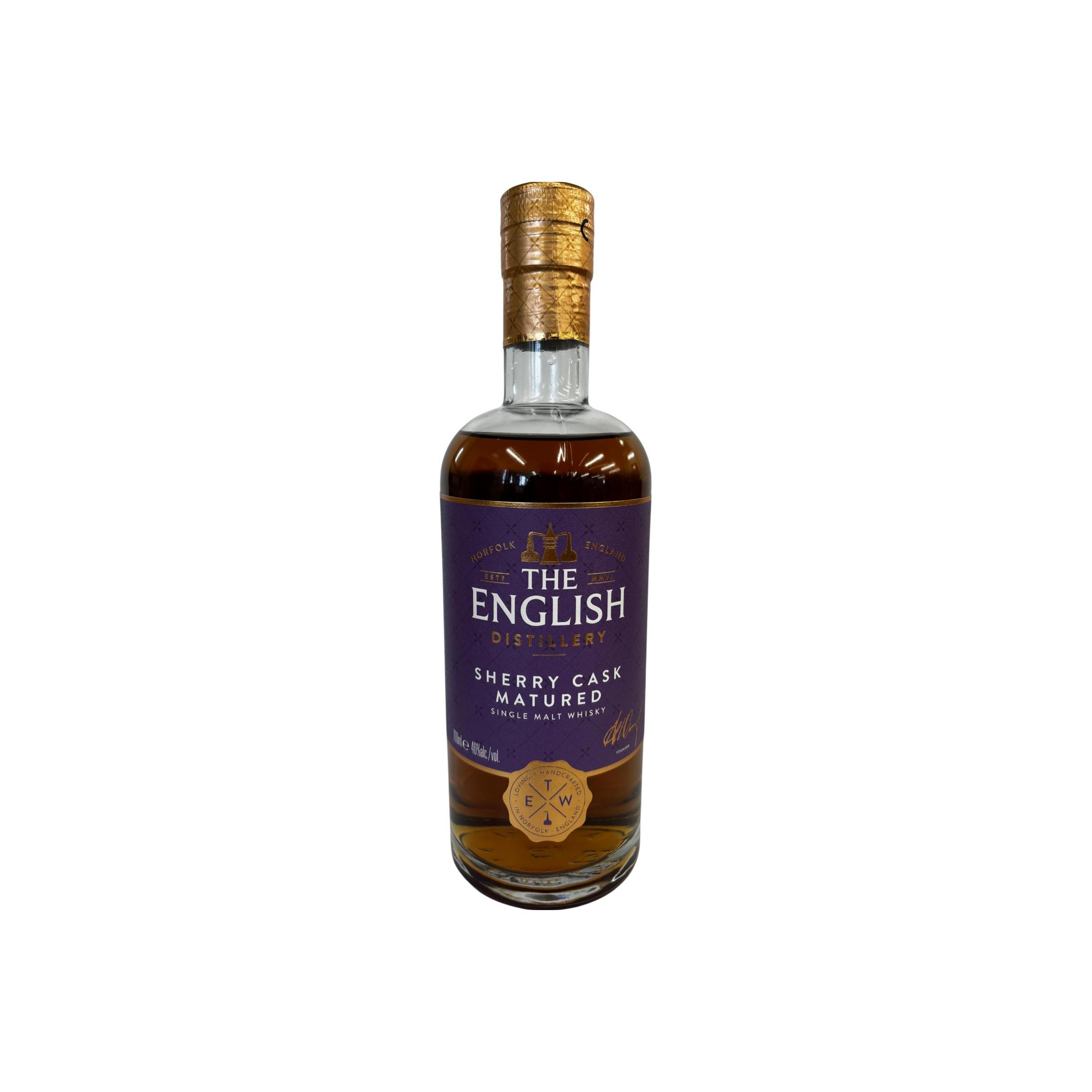 The English Whisky Sherry Cask Matured