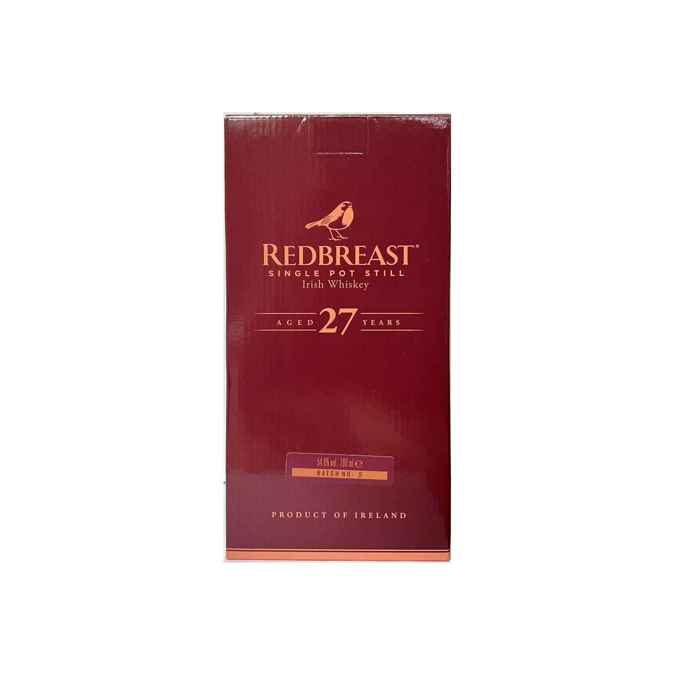 Redbreast 27 Years Single Pot Still Whisky 5