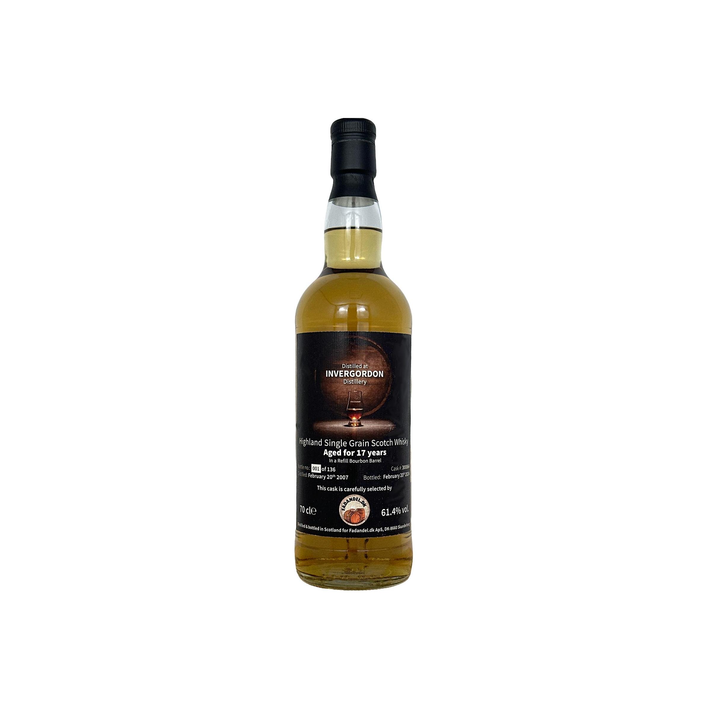 Invergordon 2007 17 Years Single Malt Whisky