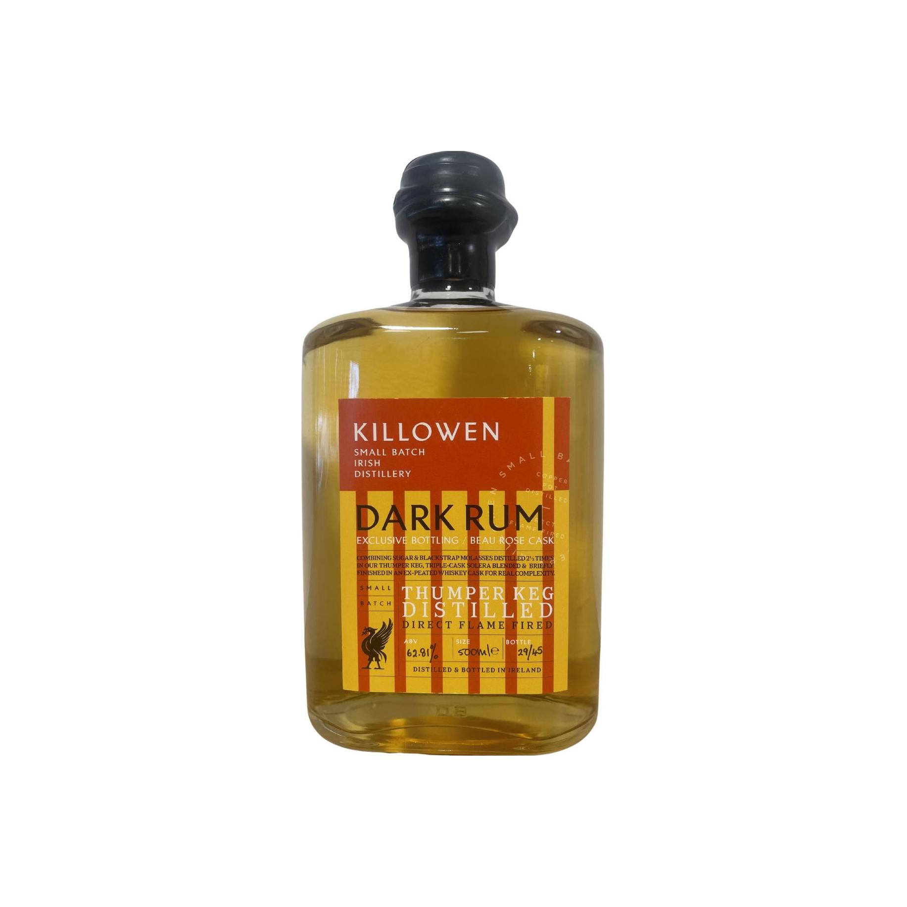 Killowen Dark Rum Beau Rose Cask