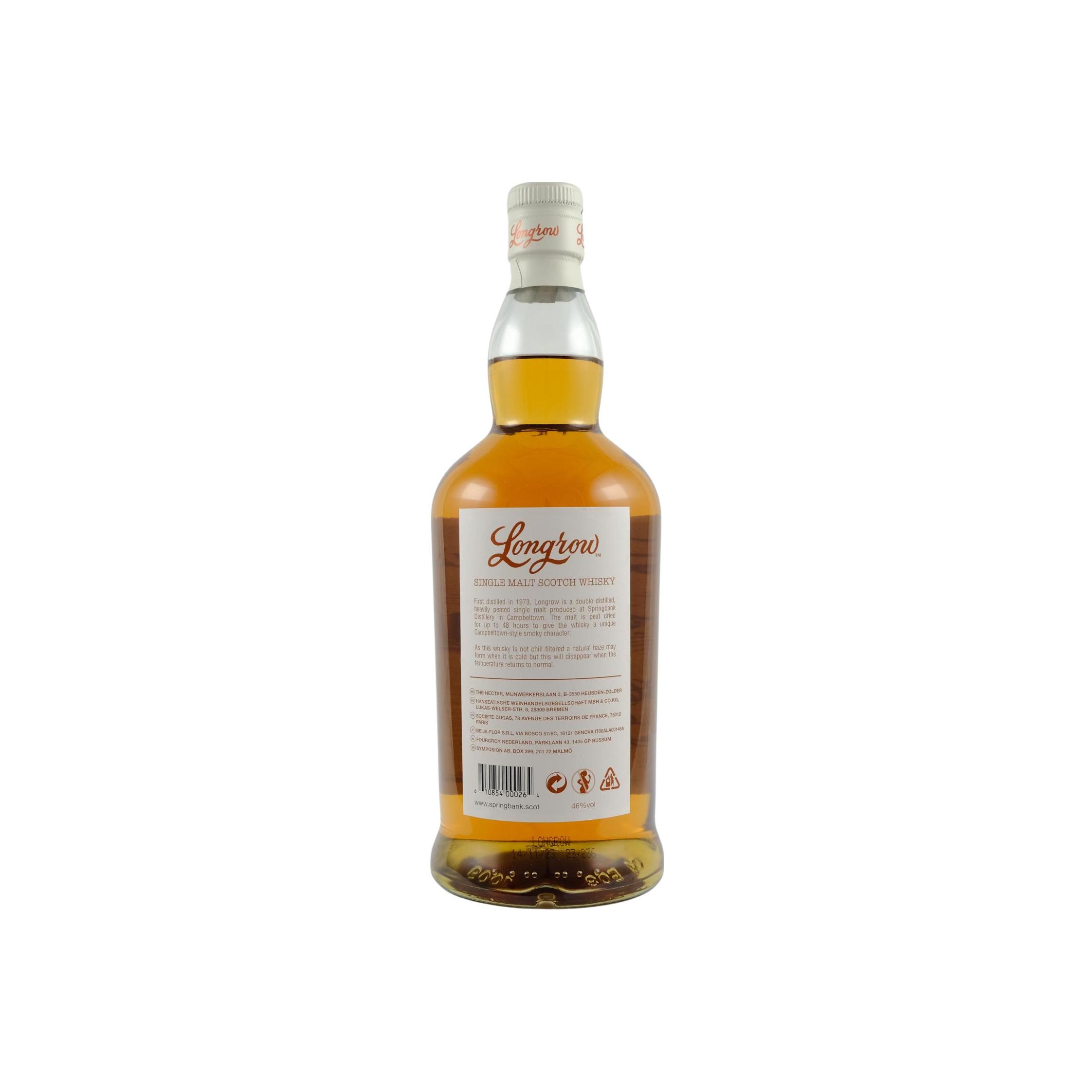 Longrow Single Malt Whisky 2