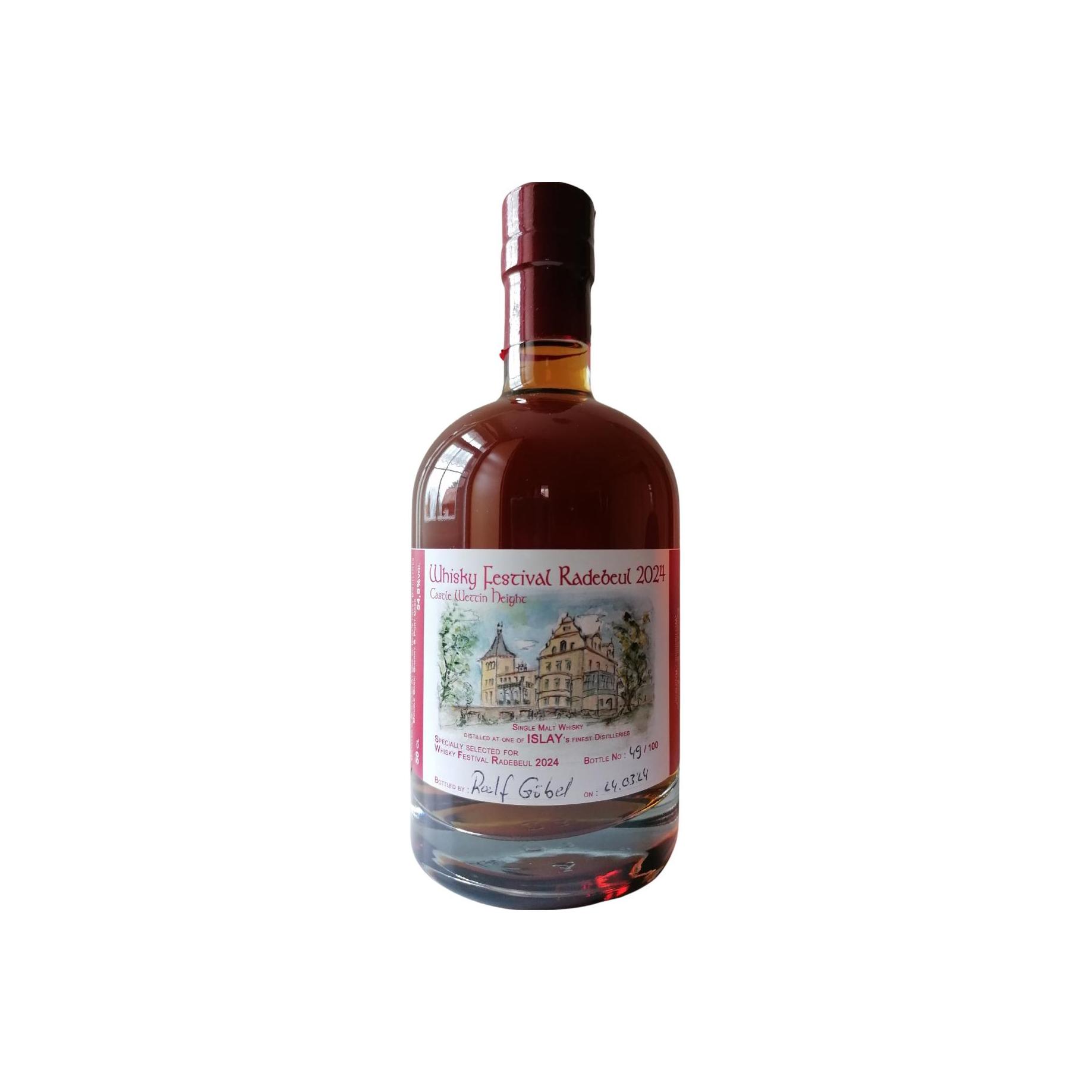 Islay Single Malt Whisky Castle Wettin Height