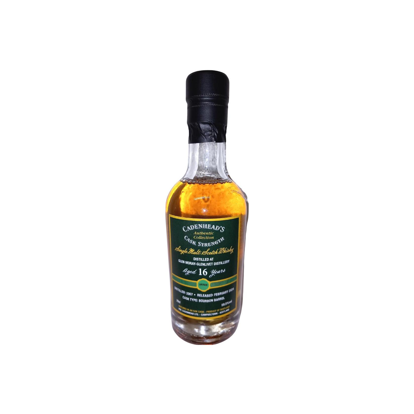 Glen Moray Authentic Collection 2007 16 Years Single Malt Whisky