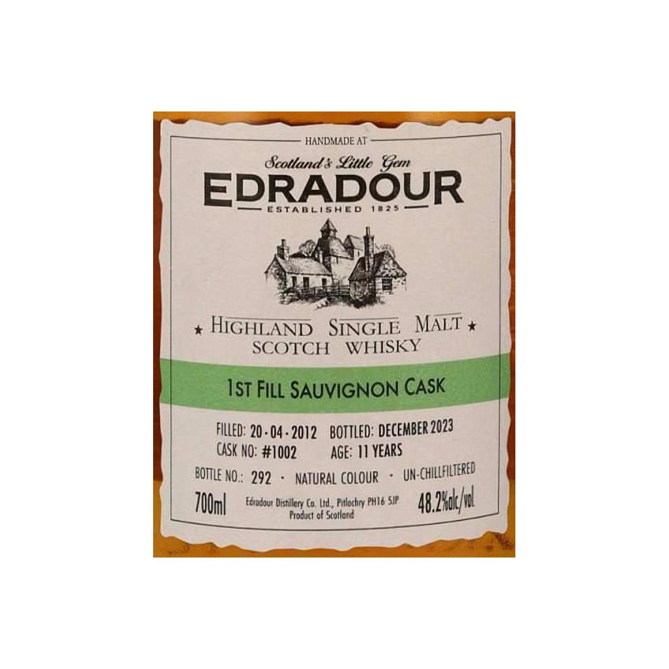 Edradour 2012 11 Years Single Malt Whisky 3