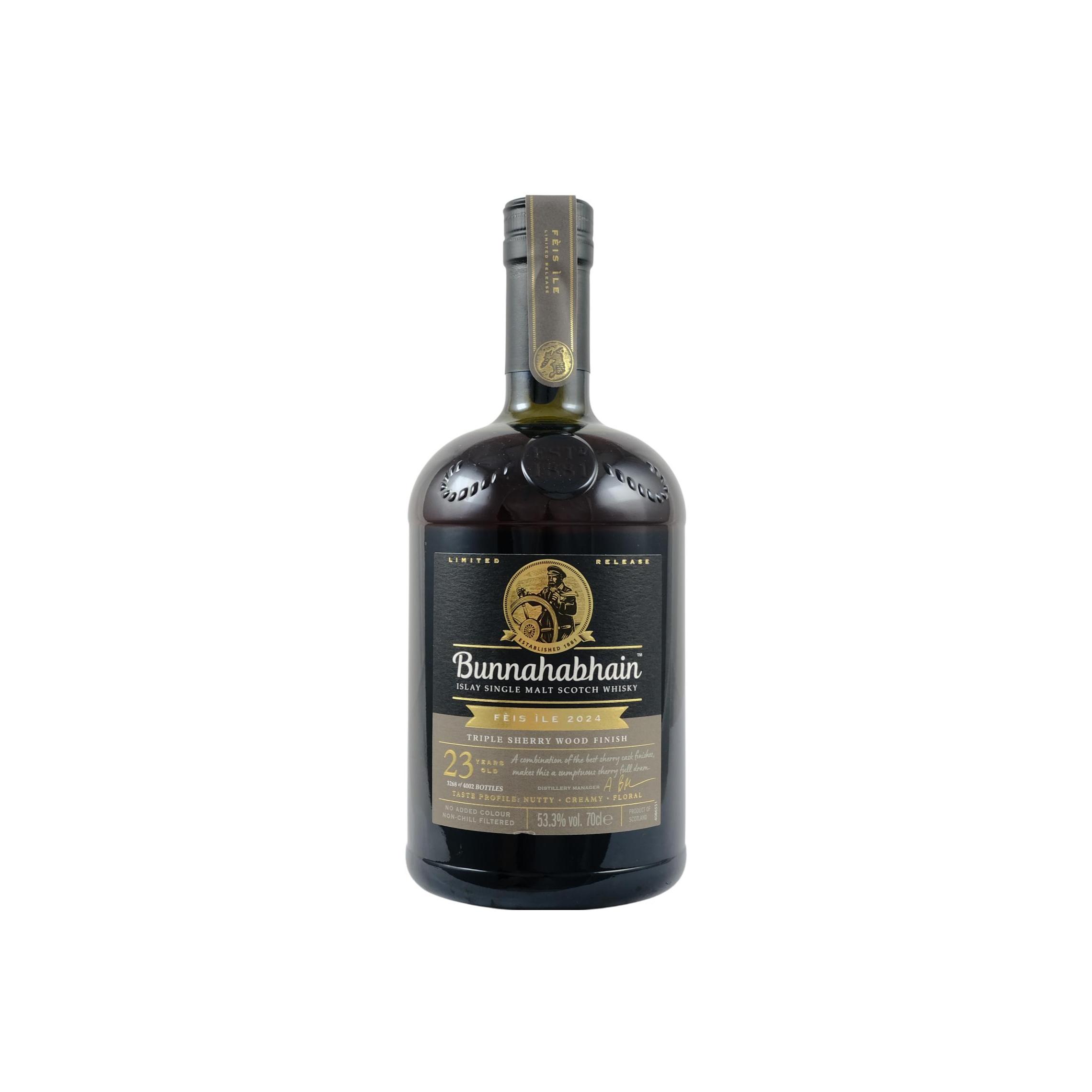 Bunnahabhain 1999 23 Years Single Malt Whisky