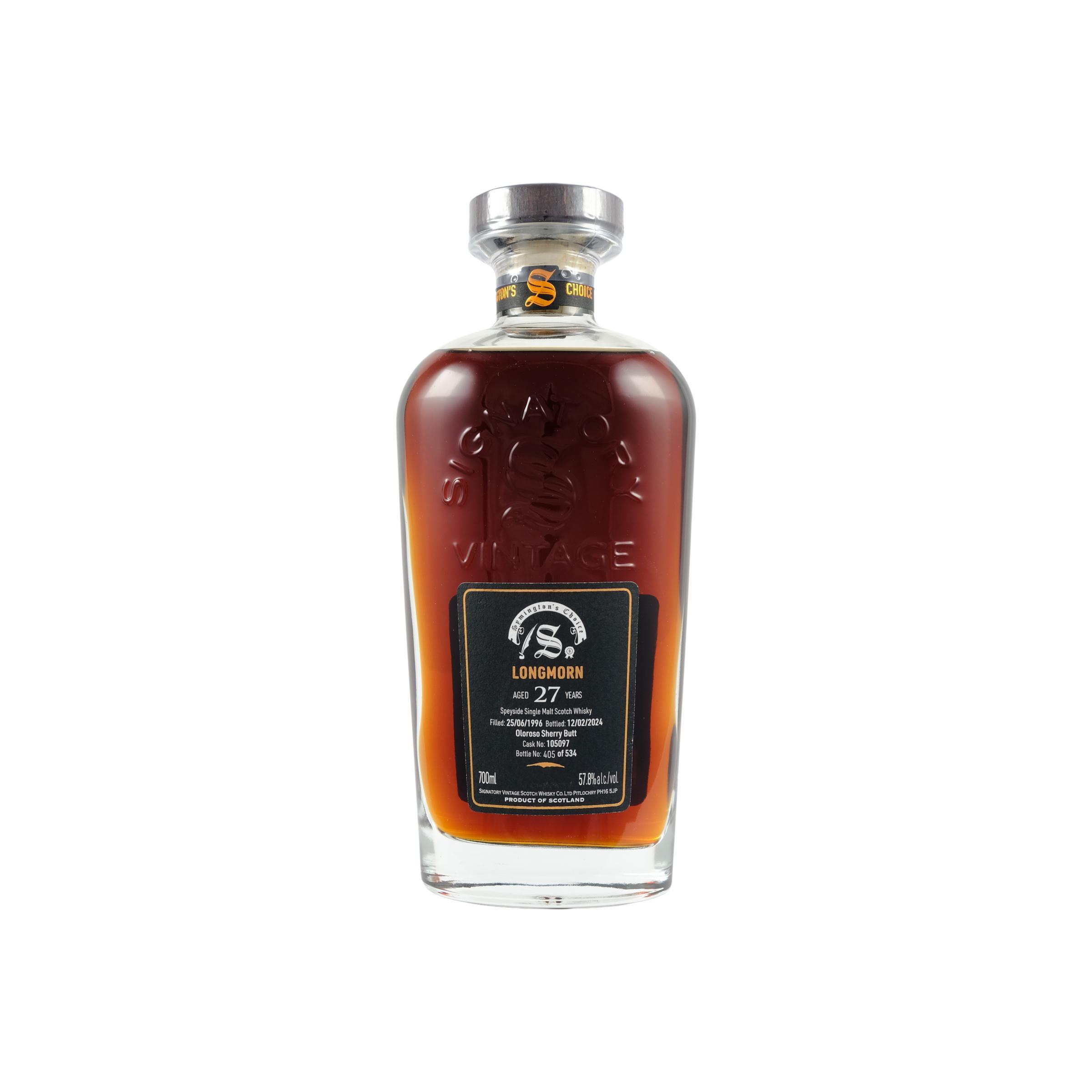 Longmorn 1996 27 Years Single Malt Whisky