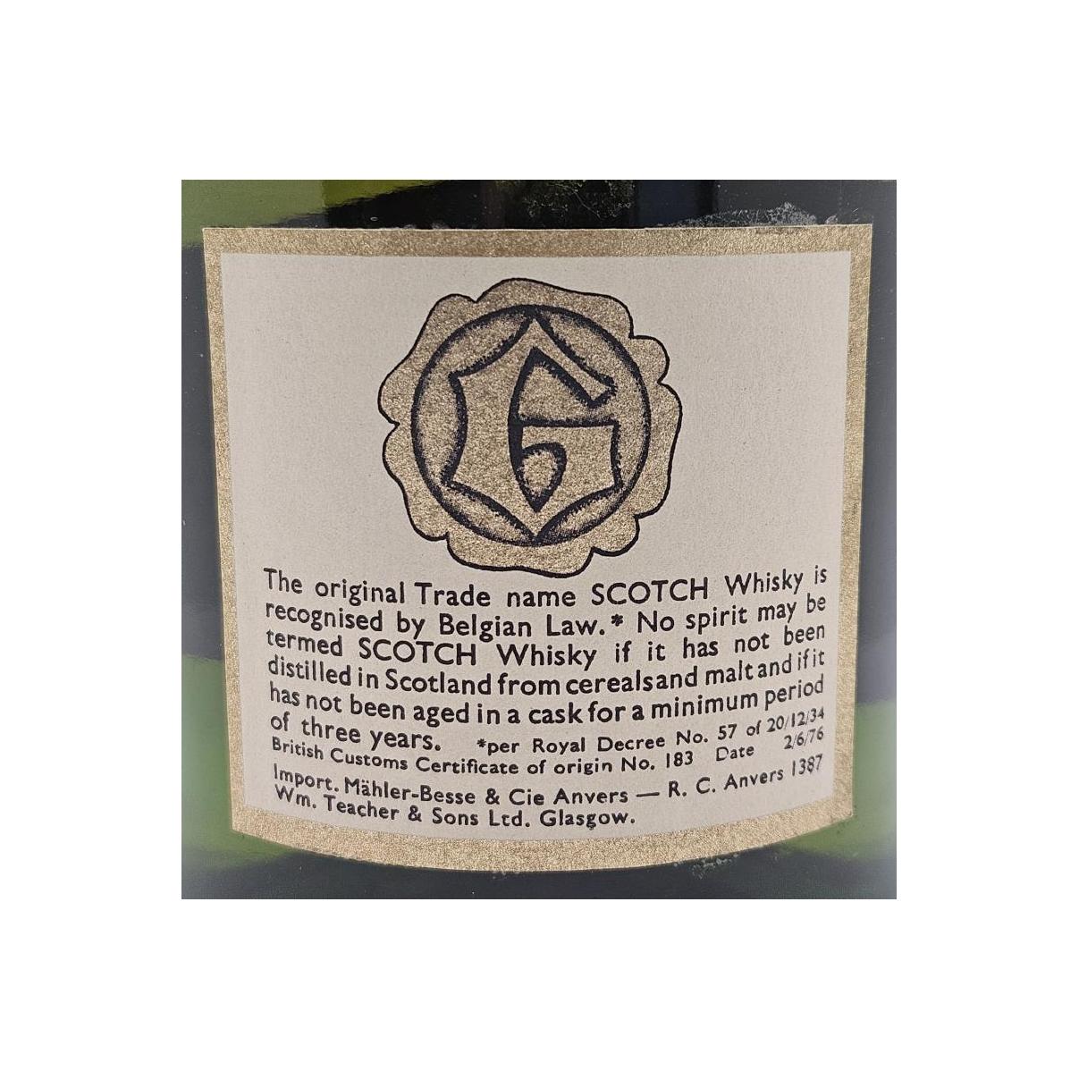 GlenDronach 1963 12 Years Single Malt Whisky 3