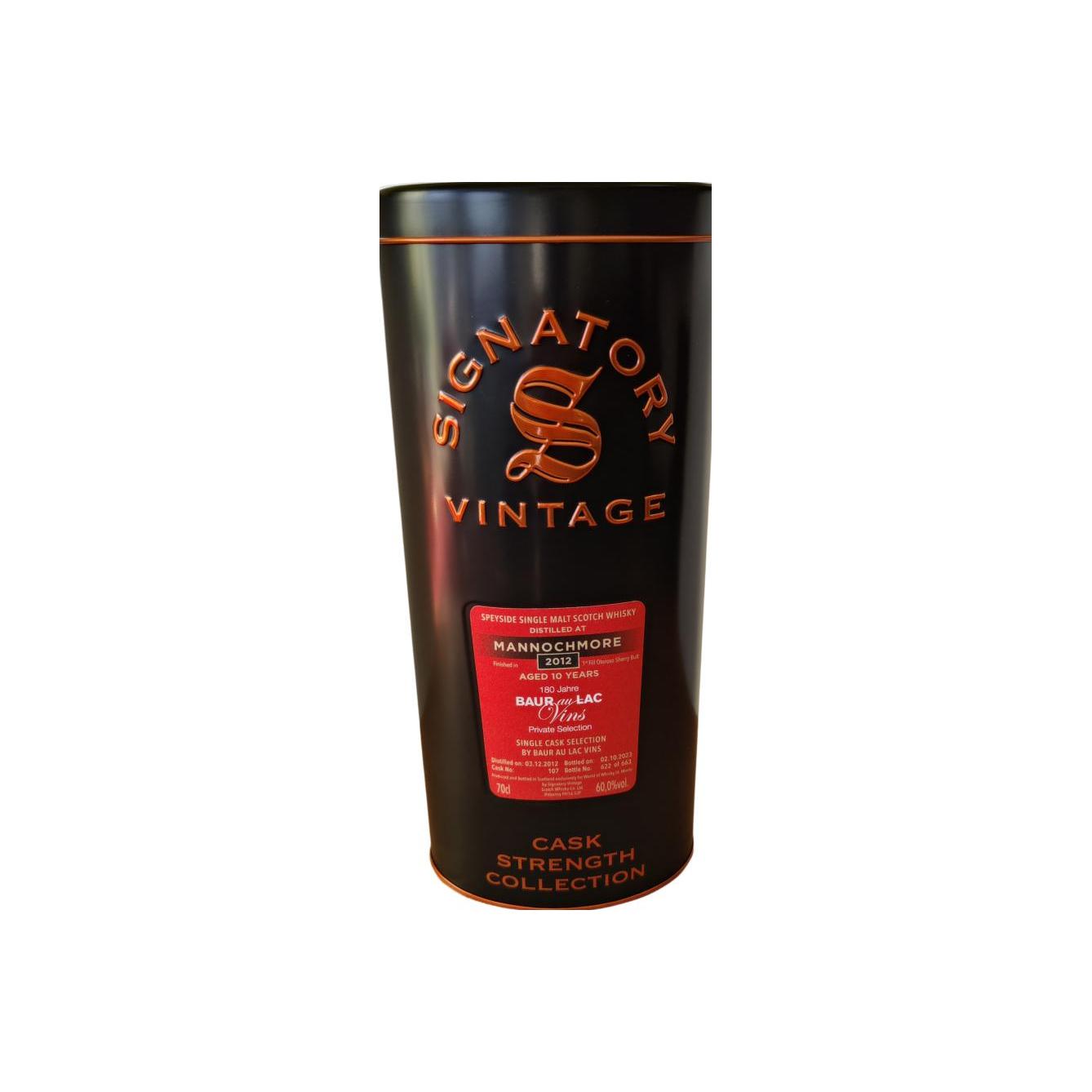Mannochmore Cask Strength Collection 2012 10 Years Single Malt Whisky 2