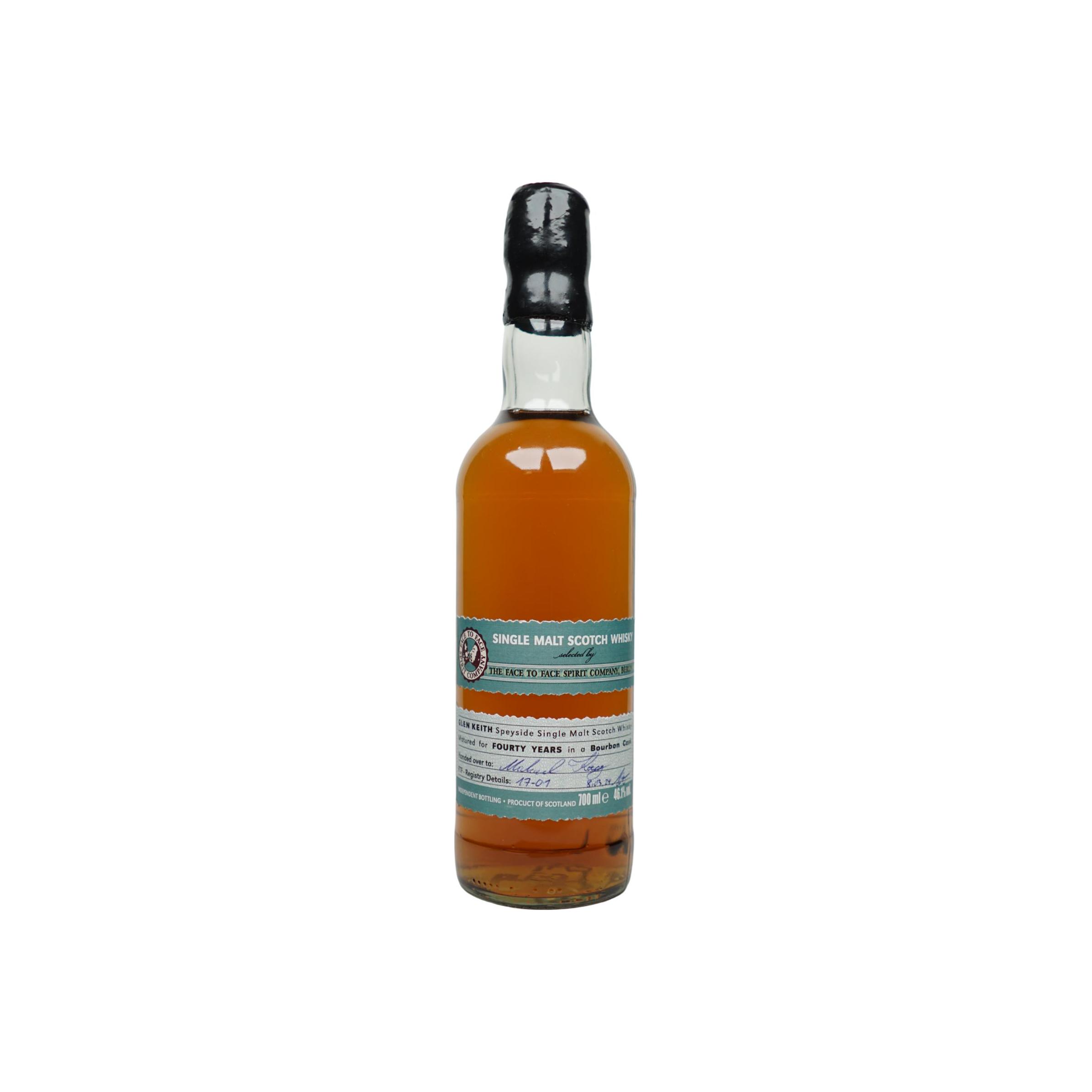 Glen Keith 40 Years Single Malt Whisky