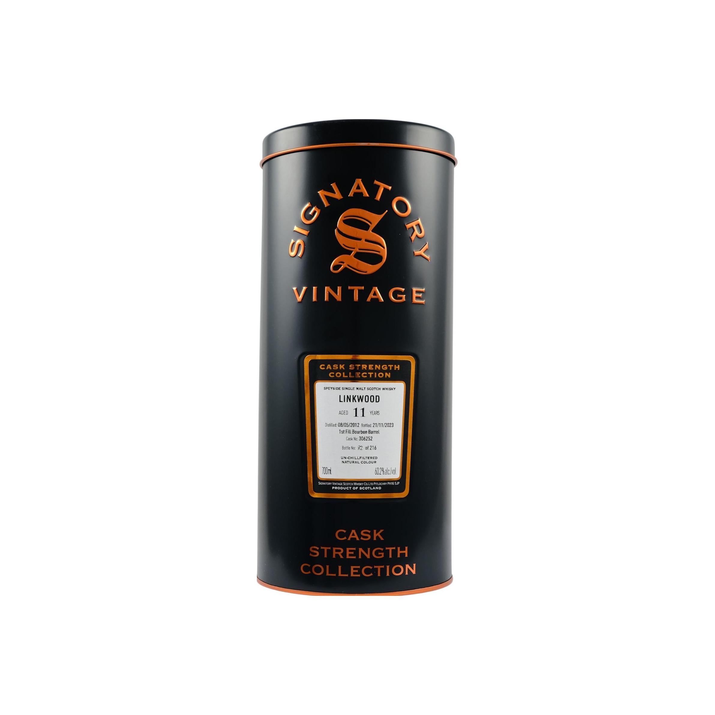 Linkwood Cask Strength Collection 2012 11 Years Single Malt Whisky 2