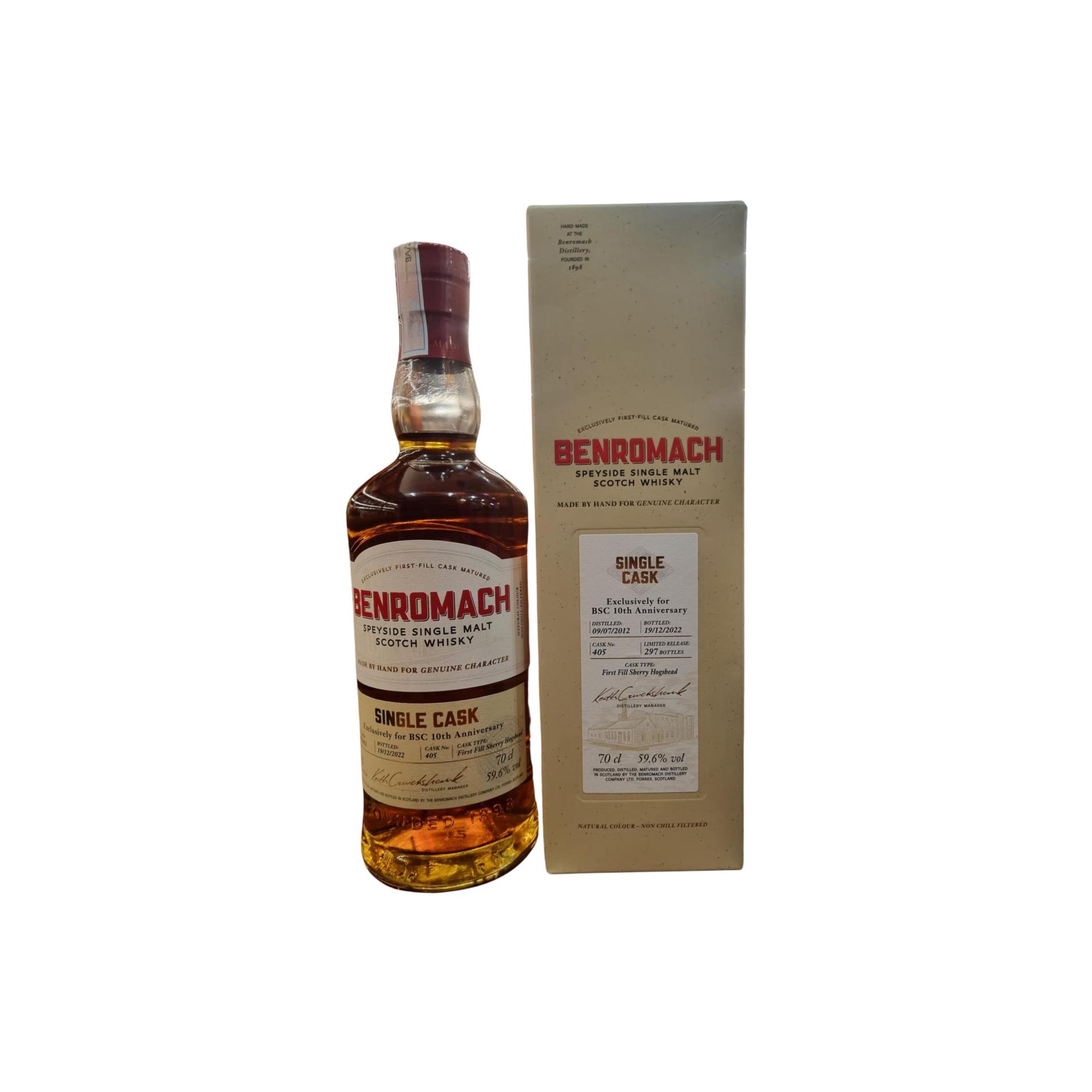 Benromach Single Cask 2012 Single Malt Whisky 3
