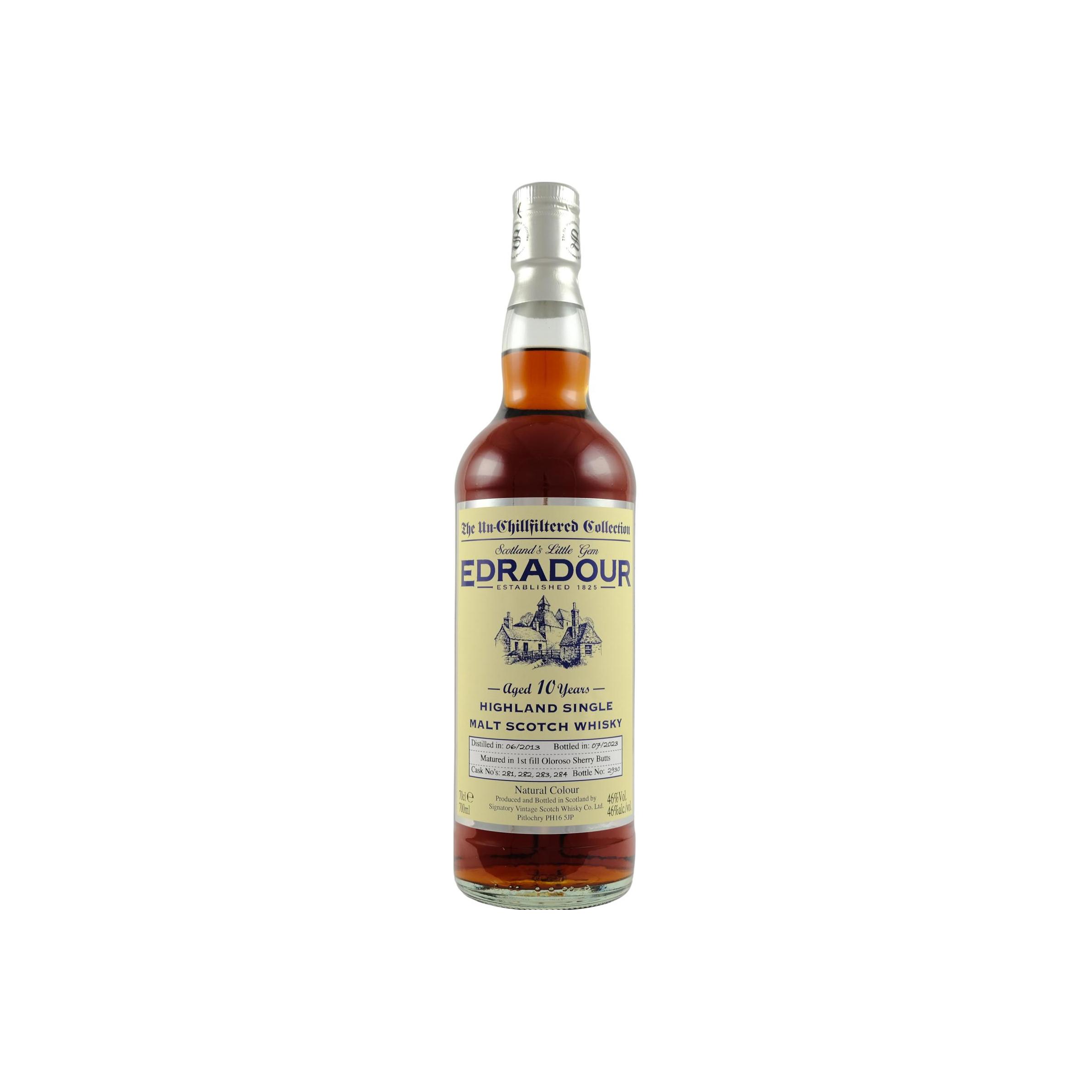 Edradour 2013 10 Years Single Malt Whisky