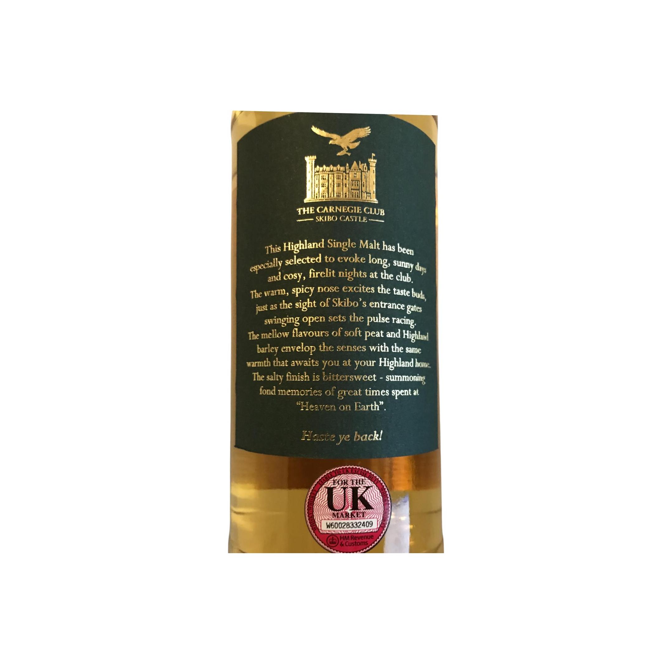 Highland Single Malt Scotch Whisky 10-year-old UD 3