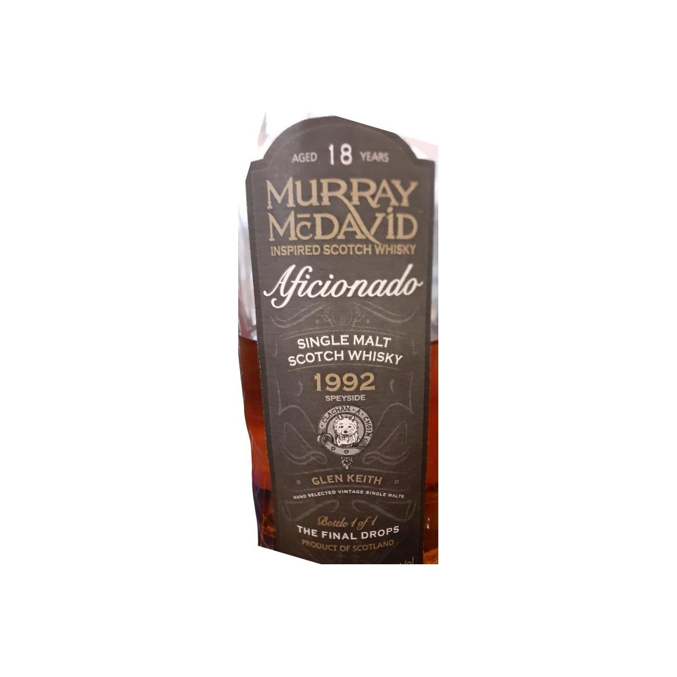 Glen Keith 1992 18 Years Single Malt Whisky