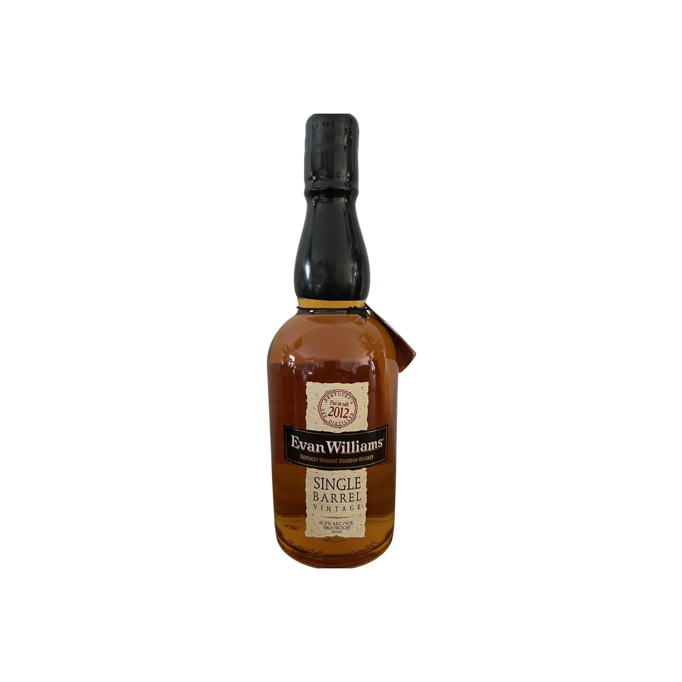 Evan Williams 2012 7 Years Bourbon Whisky
