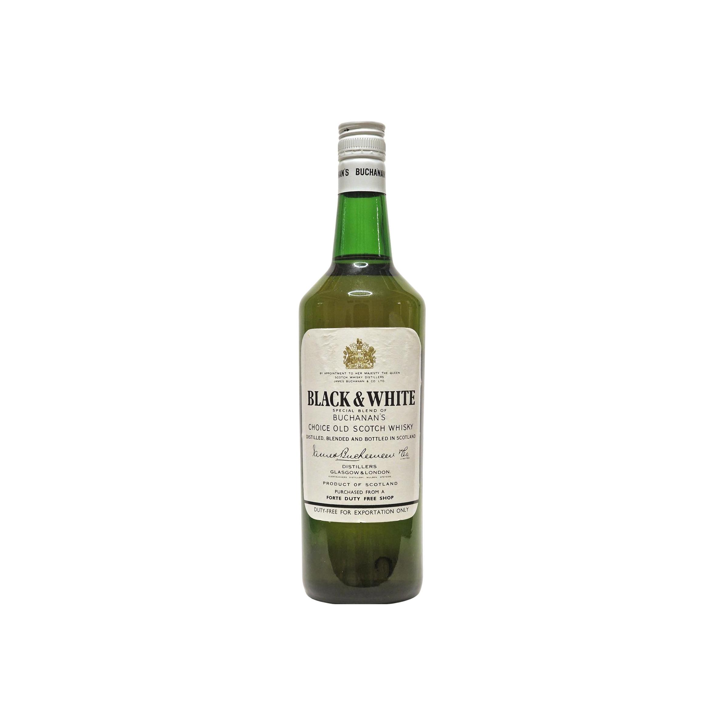 Black & White Special Blend of Buchanan's Choice Old Scotch Whisky