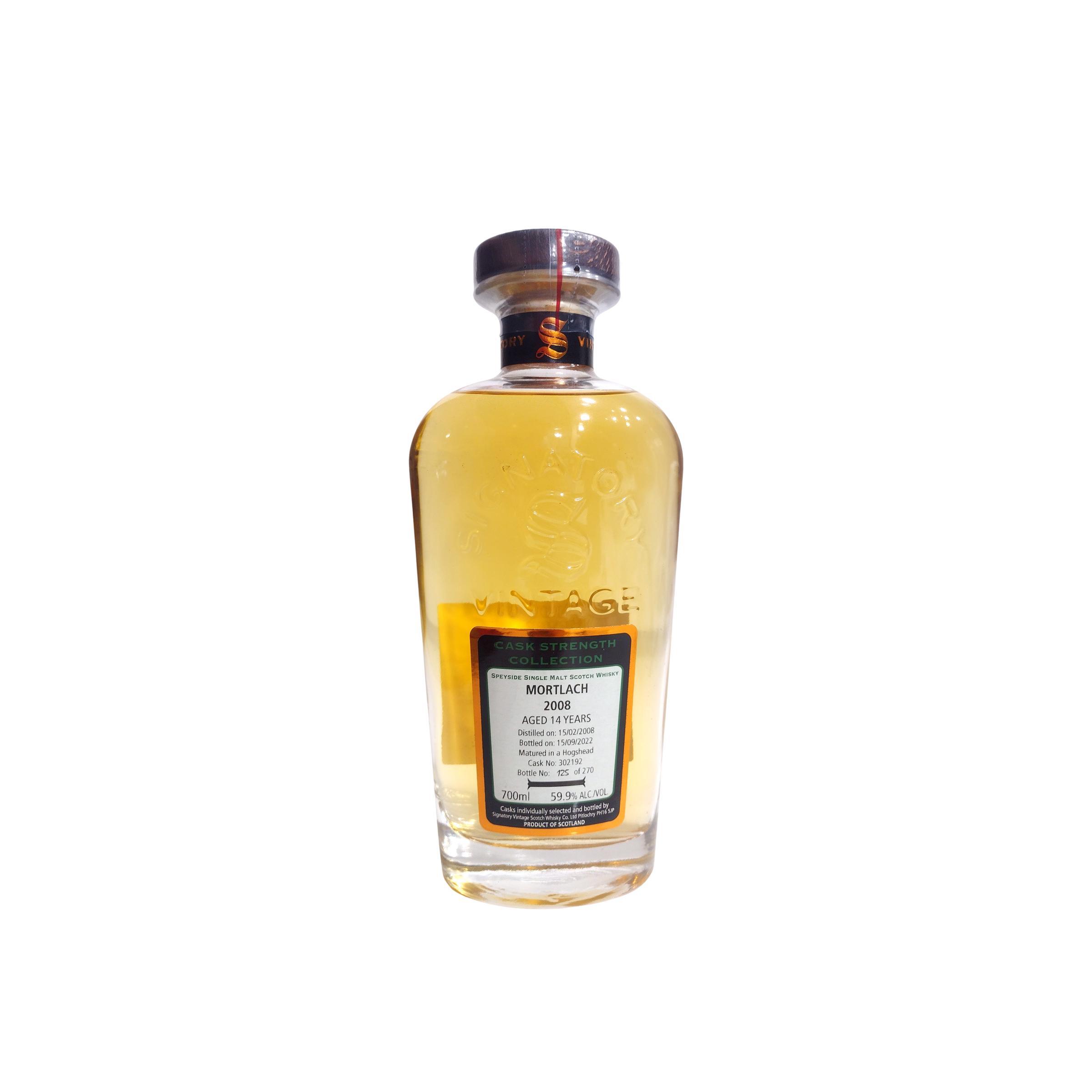 Mortlach Cask Strength Collection 2008 14 Years Single Malt Whisky