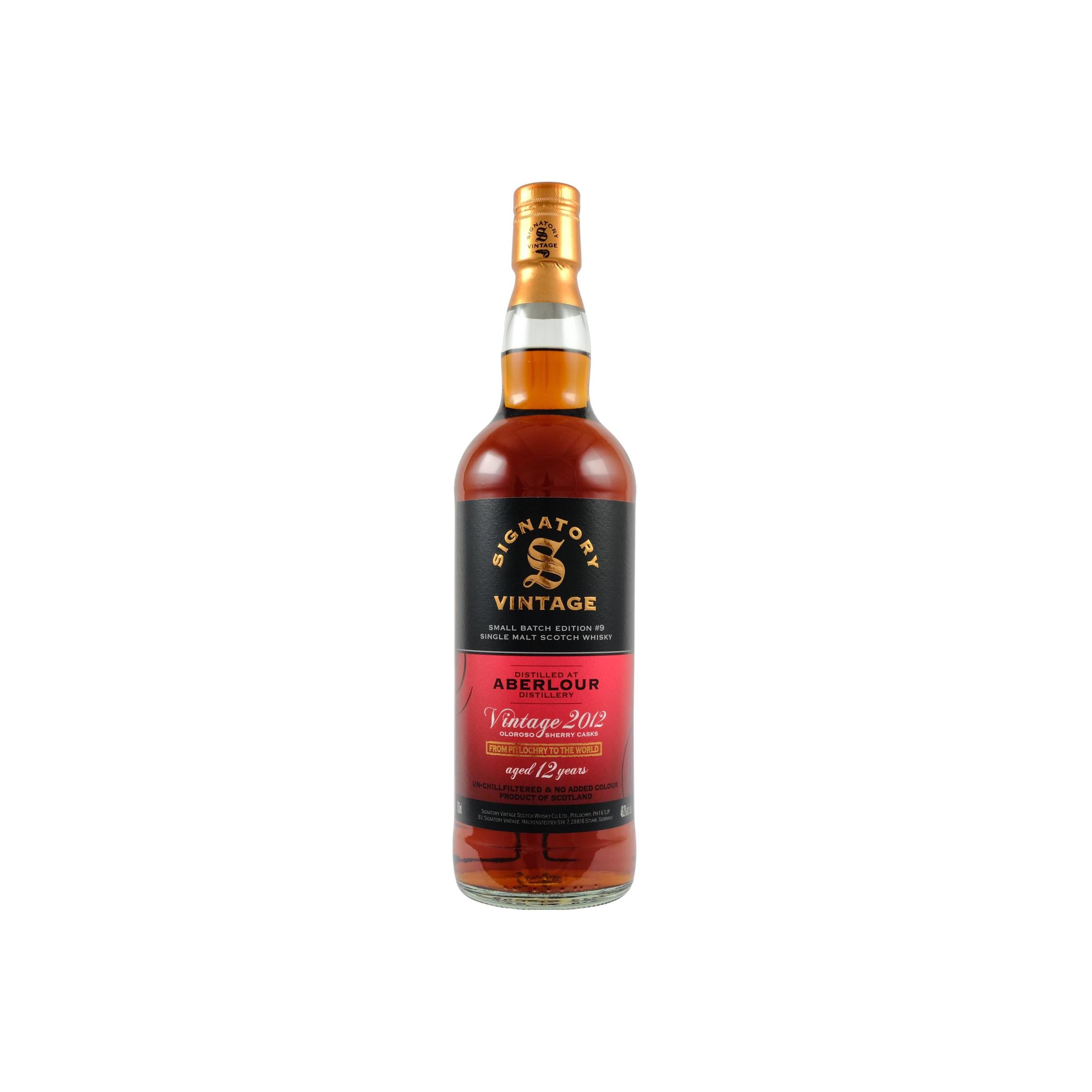 Aberlour 2012 12 Years Single Malt Whisky
