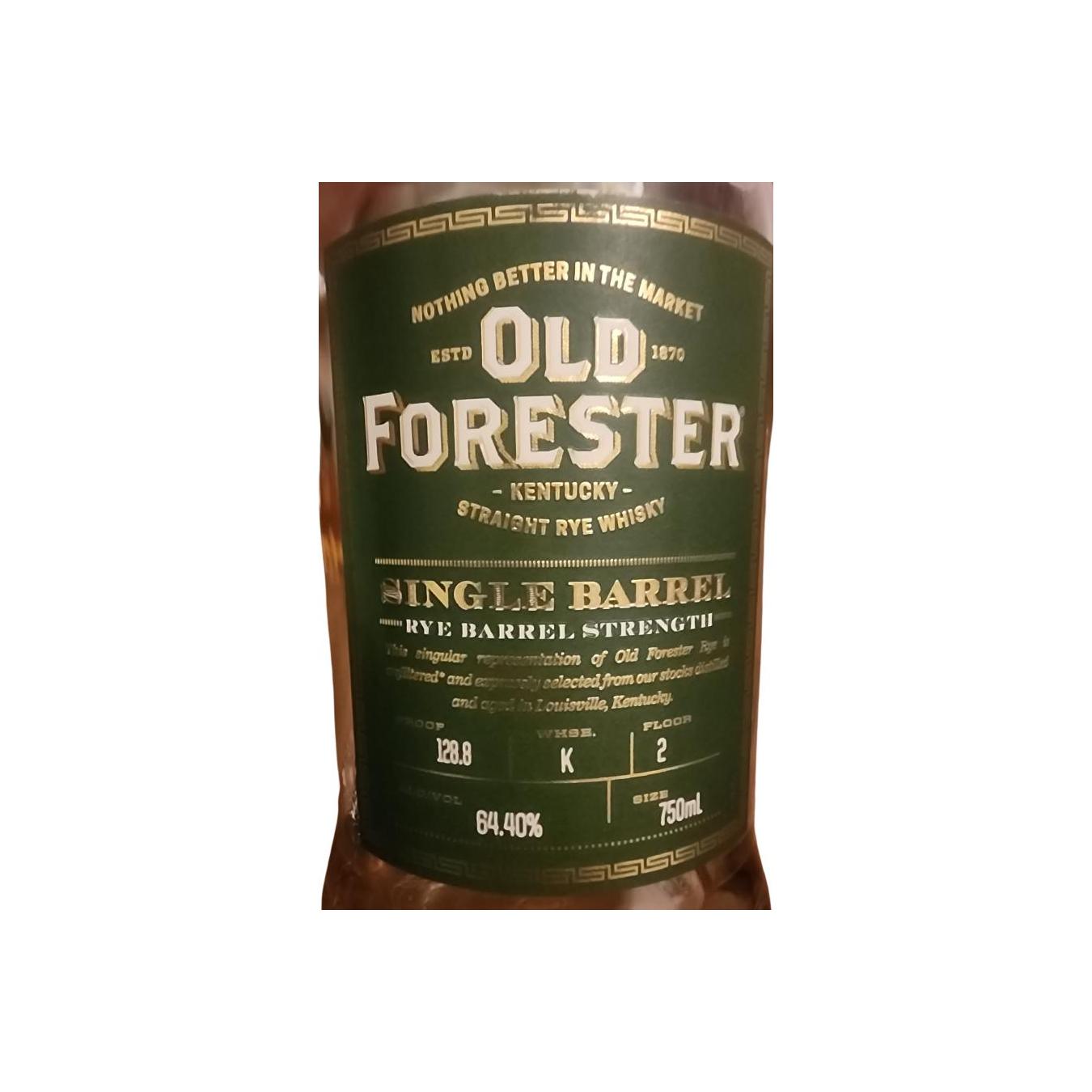 Old Forester Rye Whisky